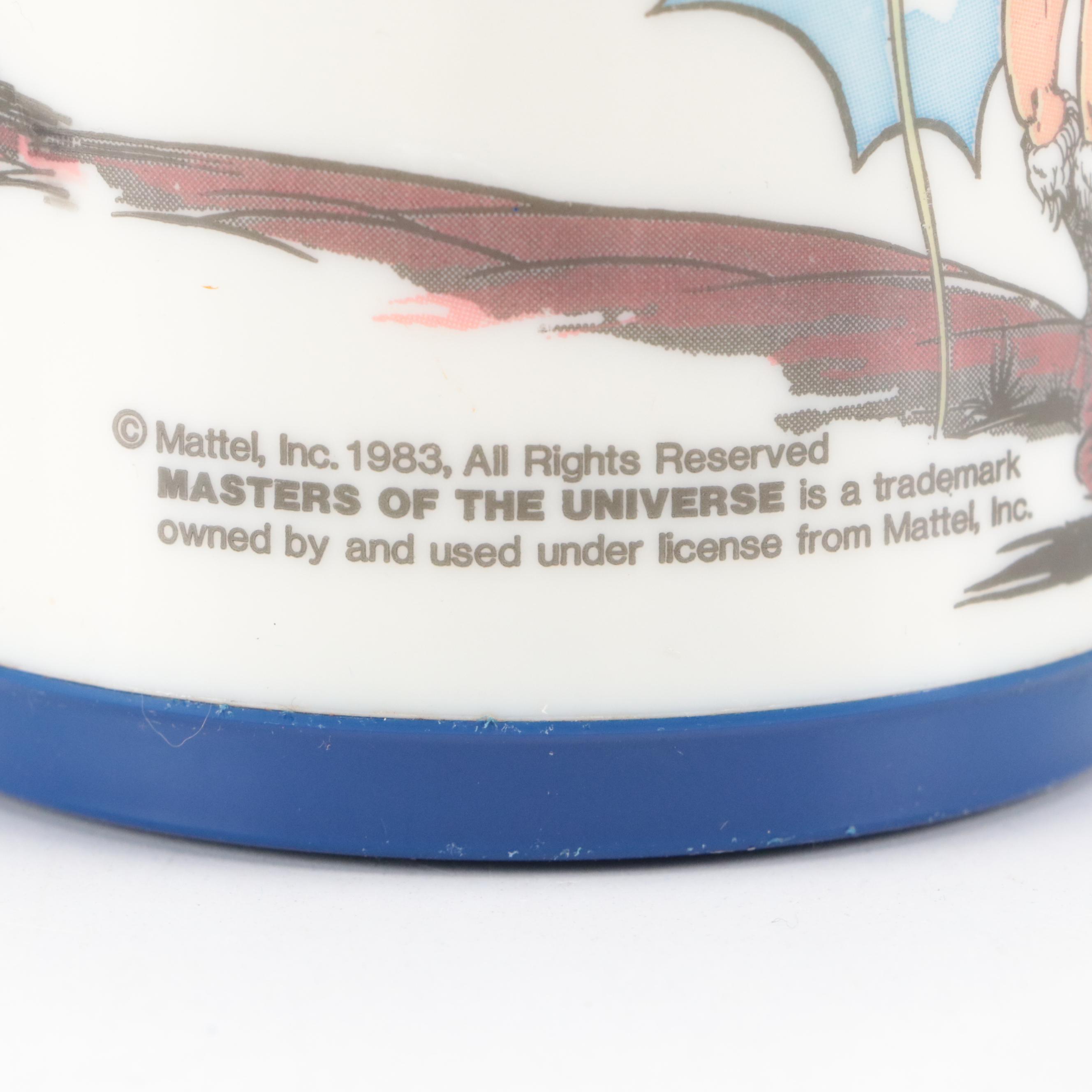 Aladdin "Masters of the Universe" Metal Lunchbox with Plastic Thermos, 1980s