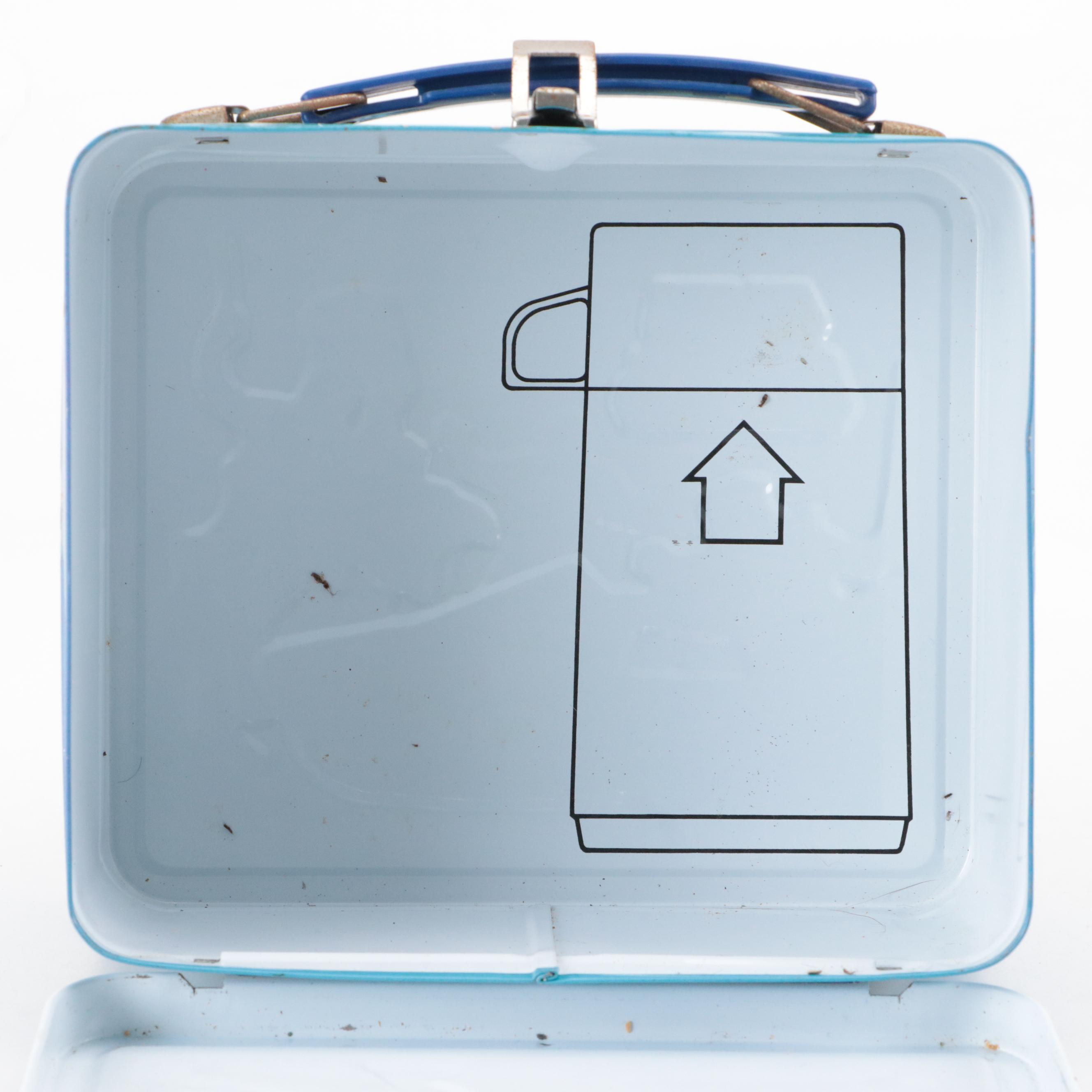 Aladdin "Masters of the Universe" Metal Lunchbox with Plastic Thermos, 1980s