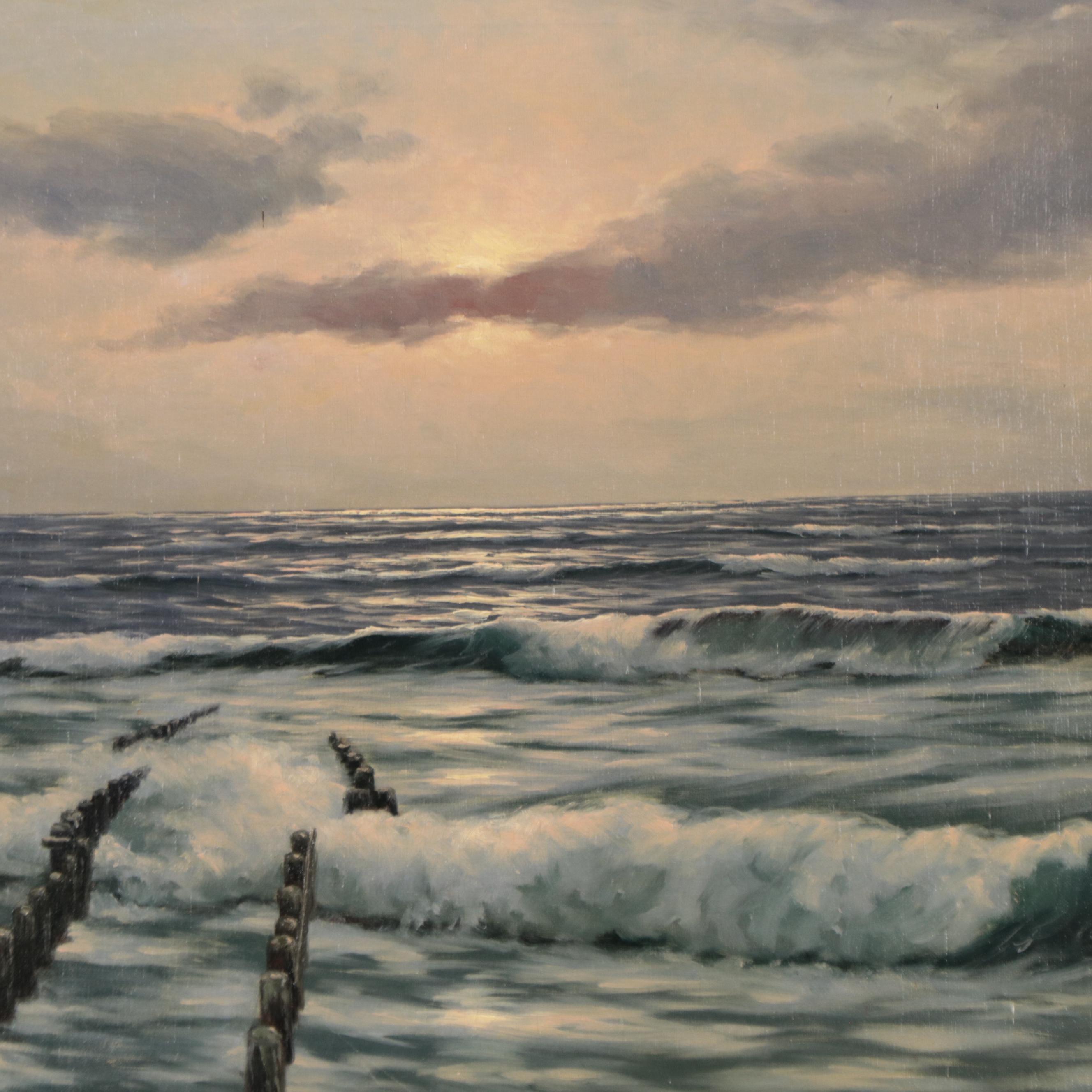 Richard Lorenz Seascape Oil Painting