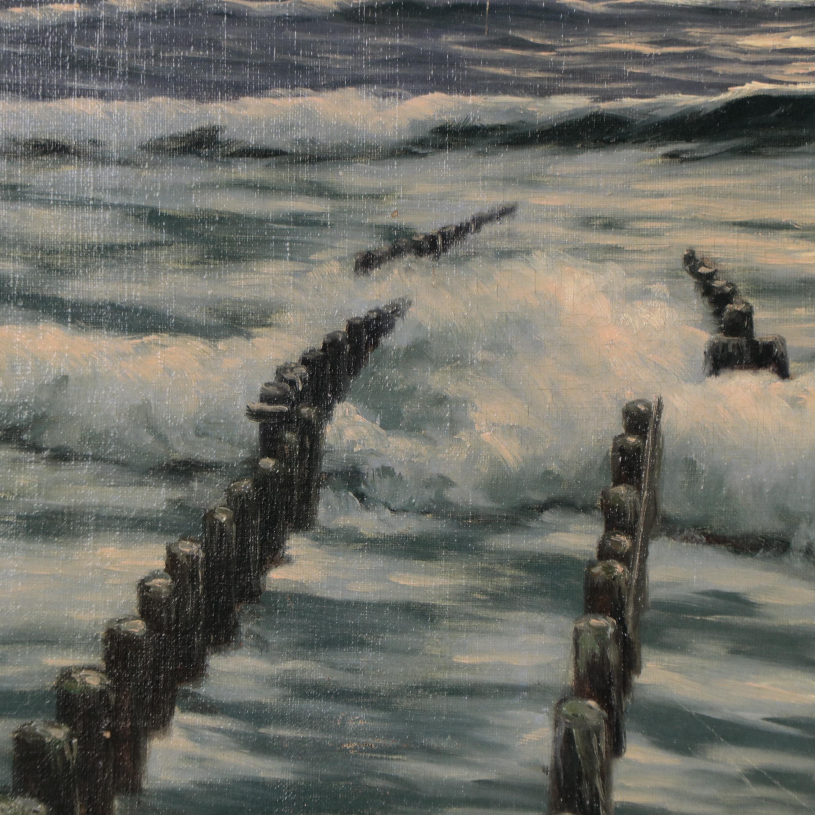 Richard Lorenz Seascape Oil Painting