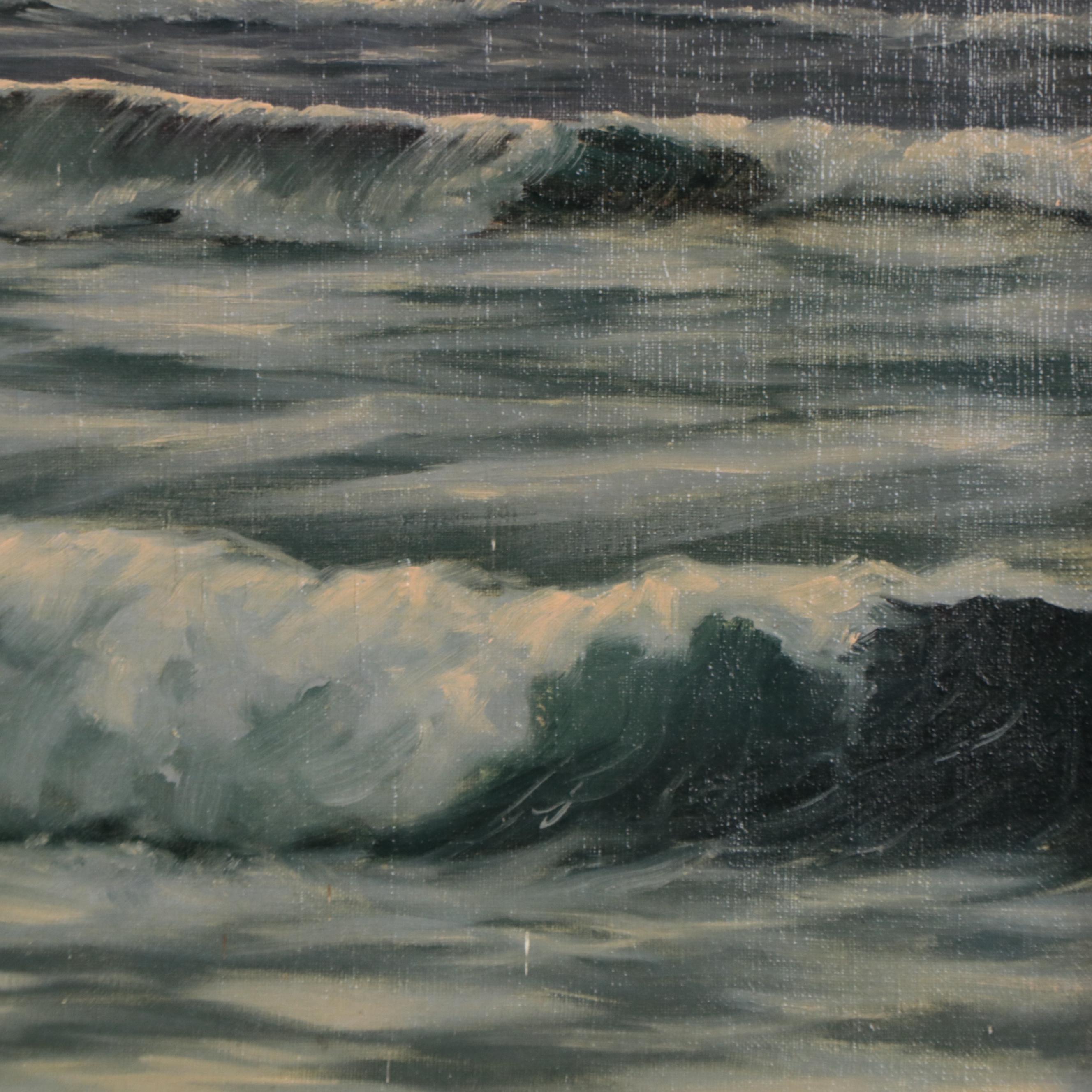 Richard Lorenz Seascape Oil Painting