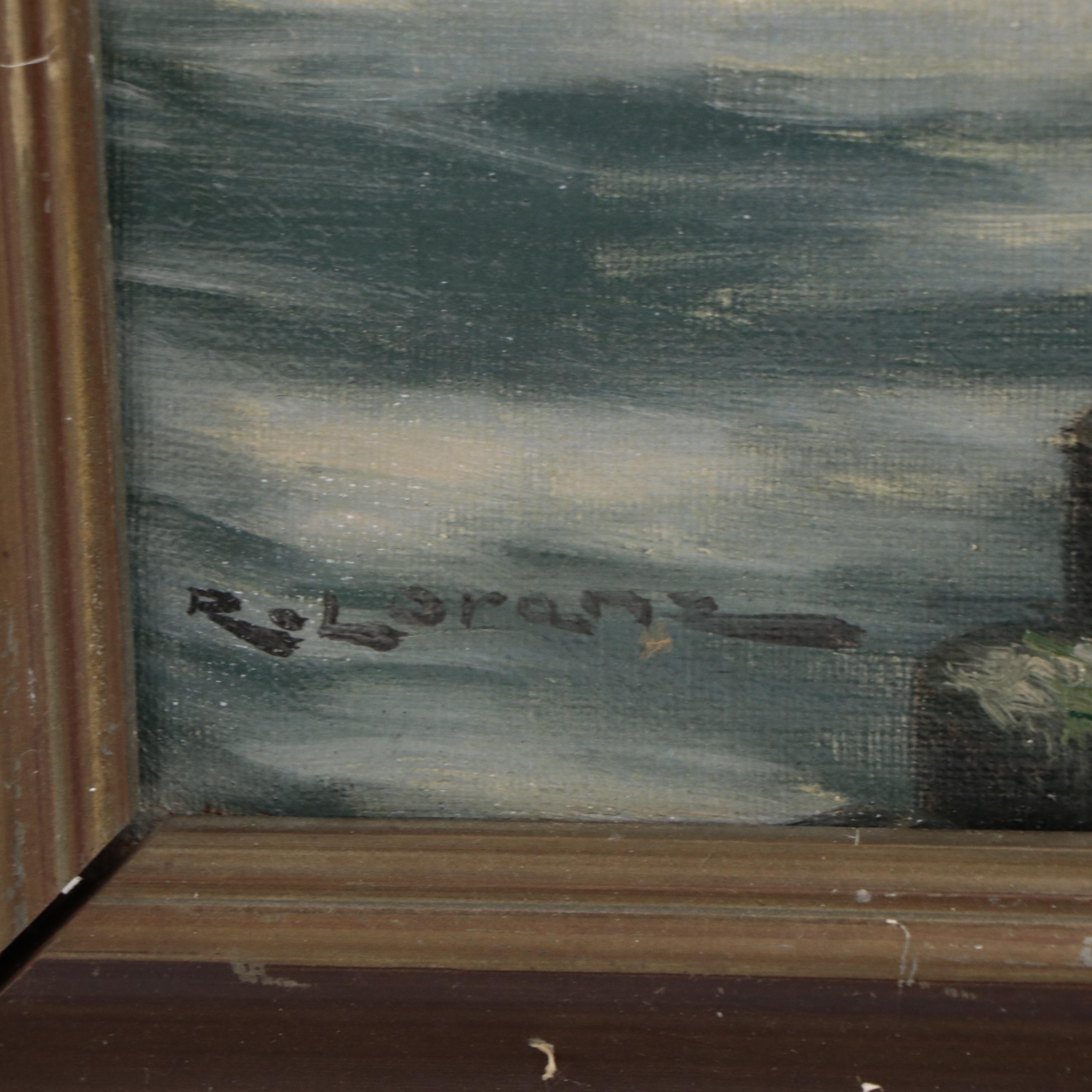 Richard Lorenz Seascape Oil Painting