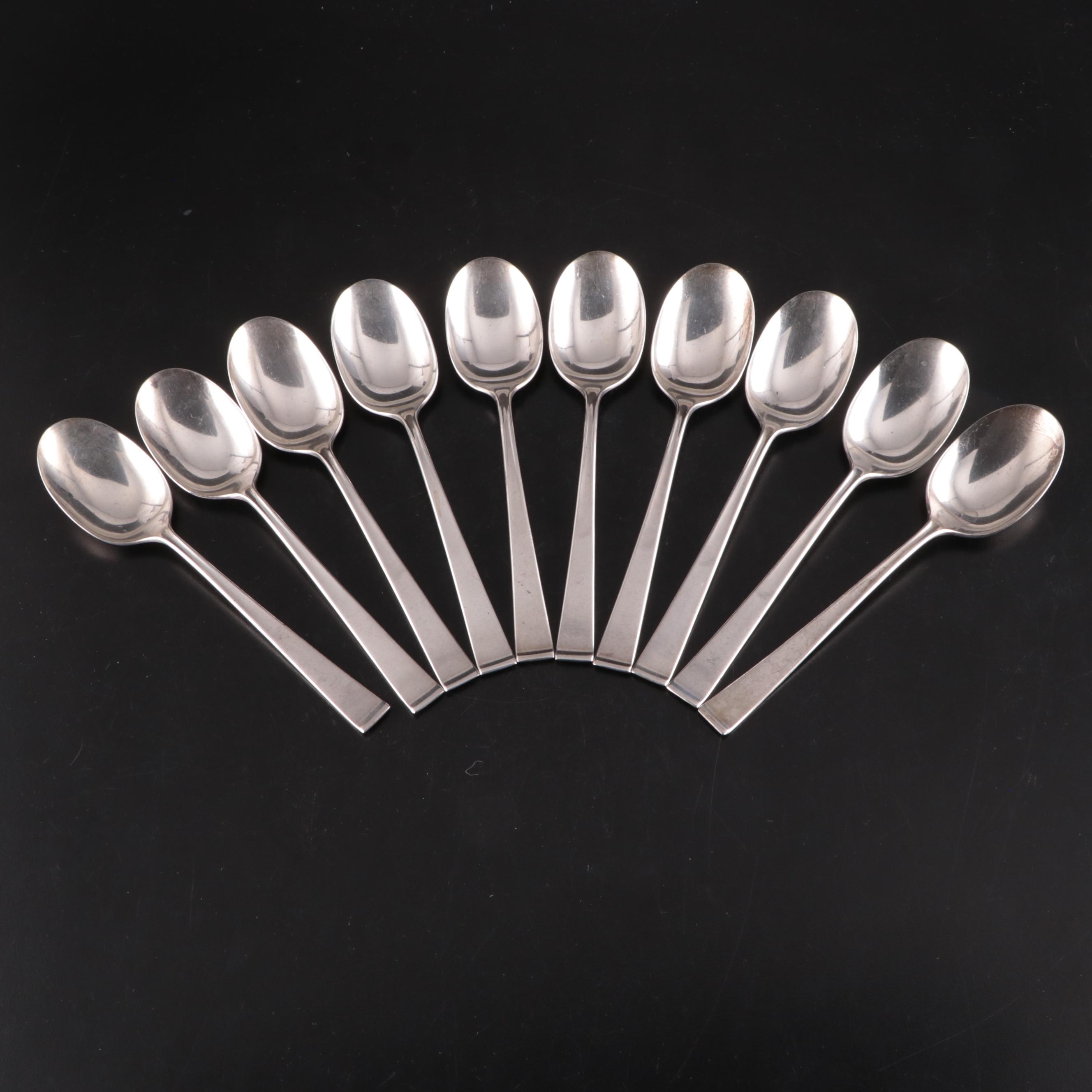 Gorham "Theme" Sterling Silver Flatware, Mid to Late 20th Century