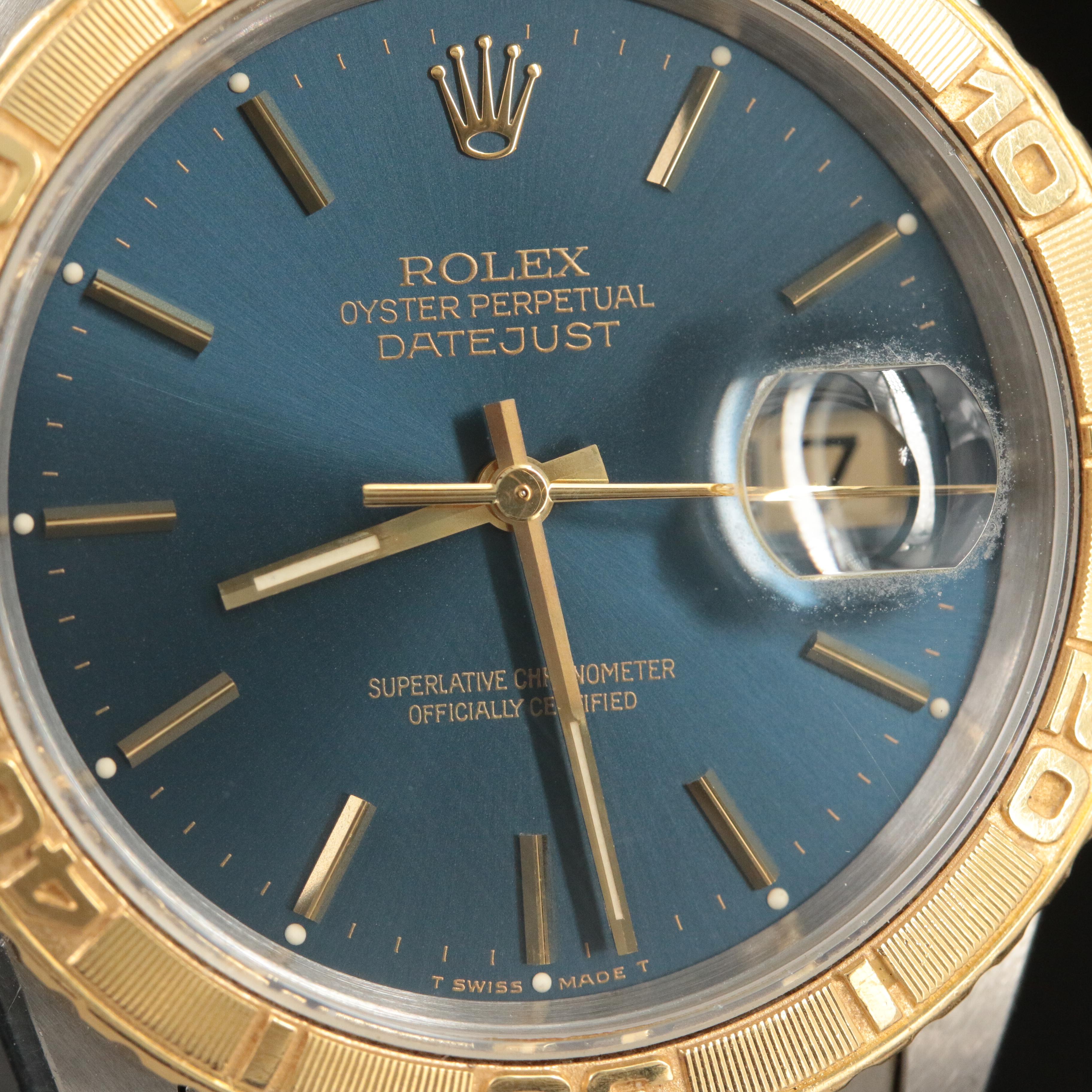 1991 Rolex Oyster Perpetual "Turn-O-Graph" Datejust Watch