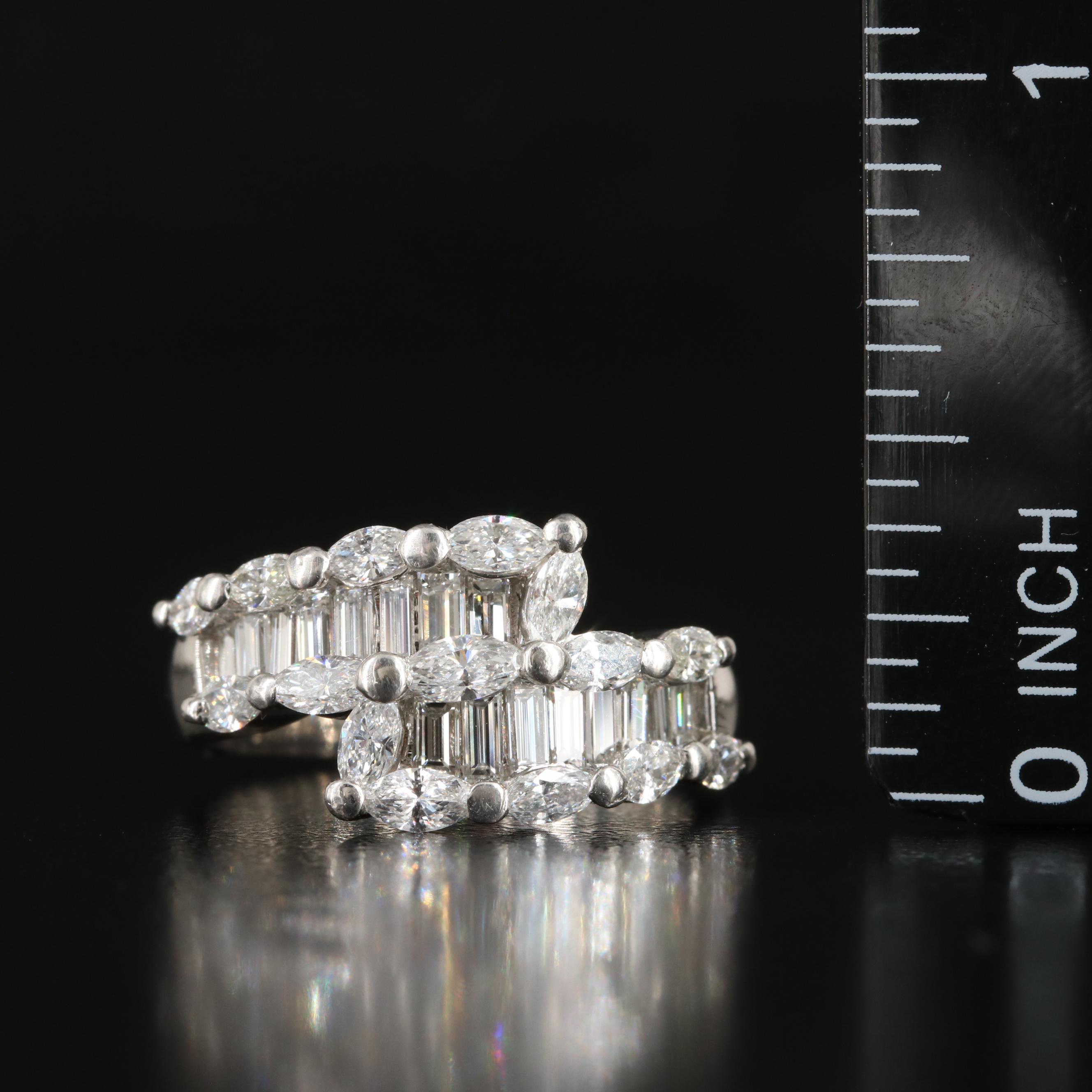 Platinum 1.87 CTW Diamond Ring