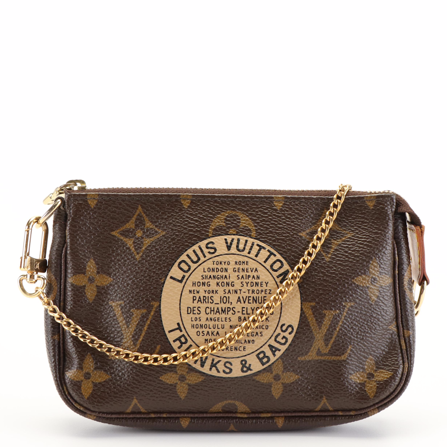 Louis Vuitton Trunks and Bags Mini Pochette Limited Edition Clutch Bag