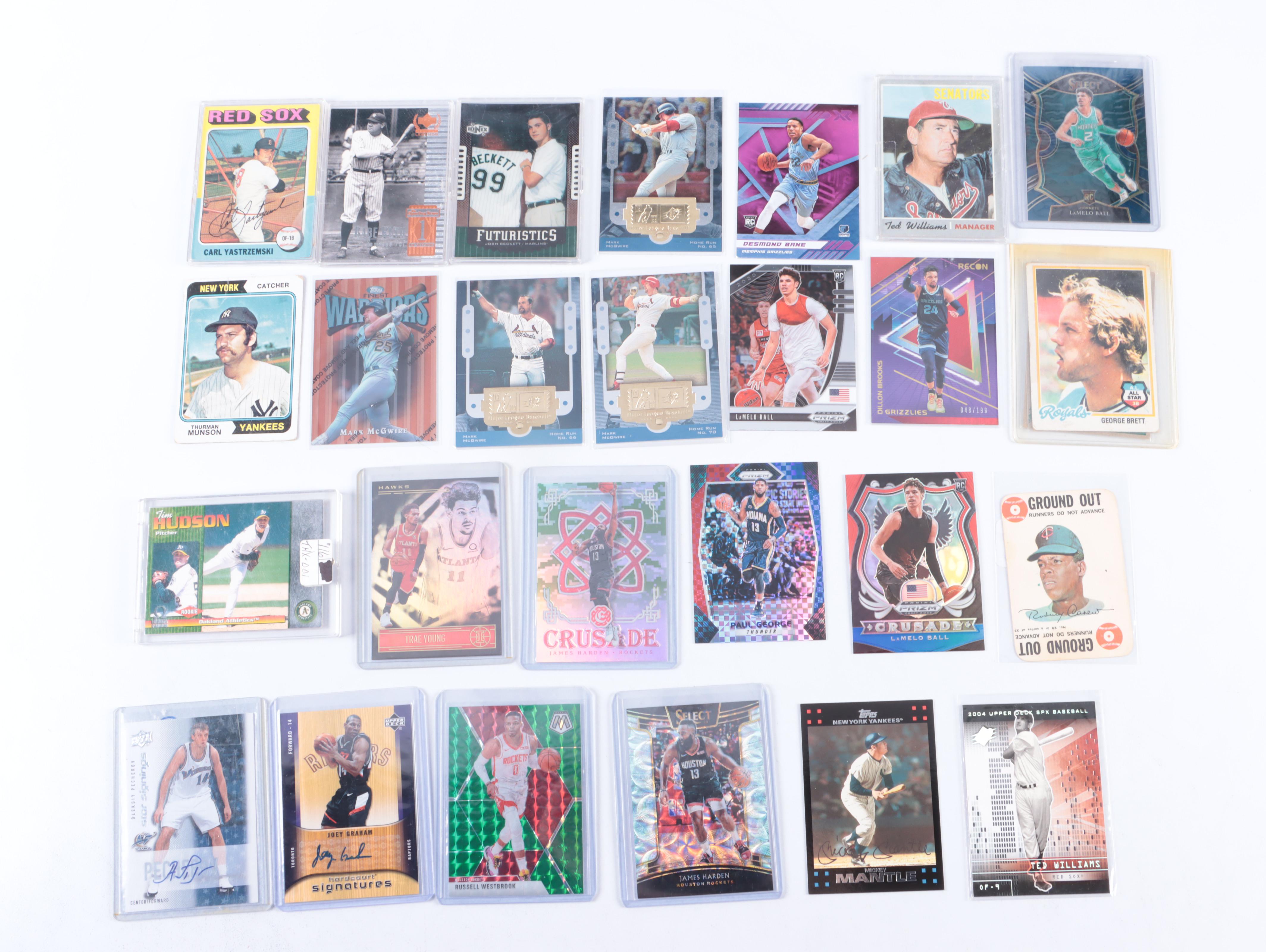 Upper Deck with Other Sports Cards Featuring LaMelo Ball Rookies and More