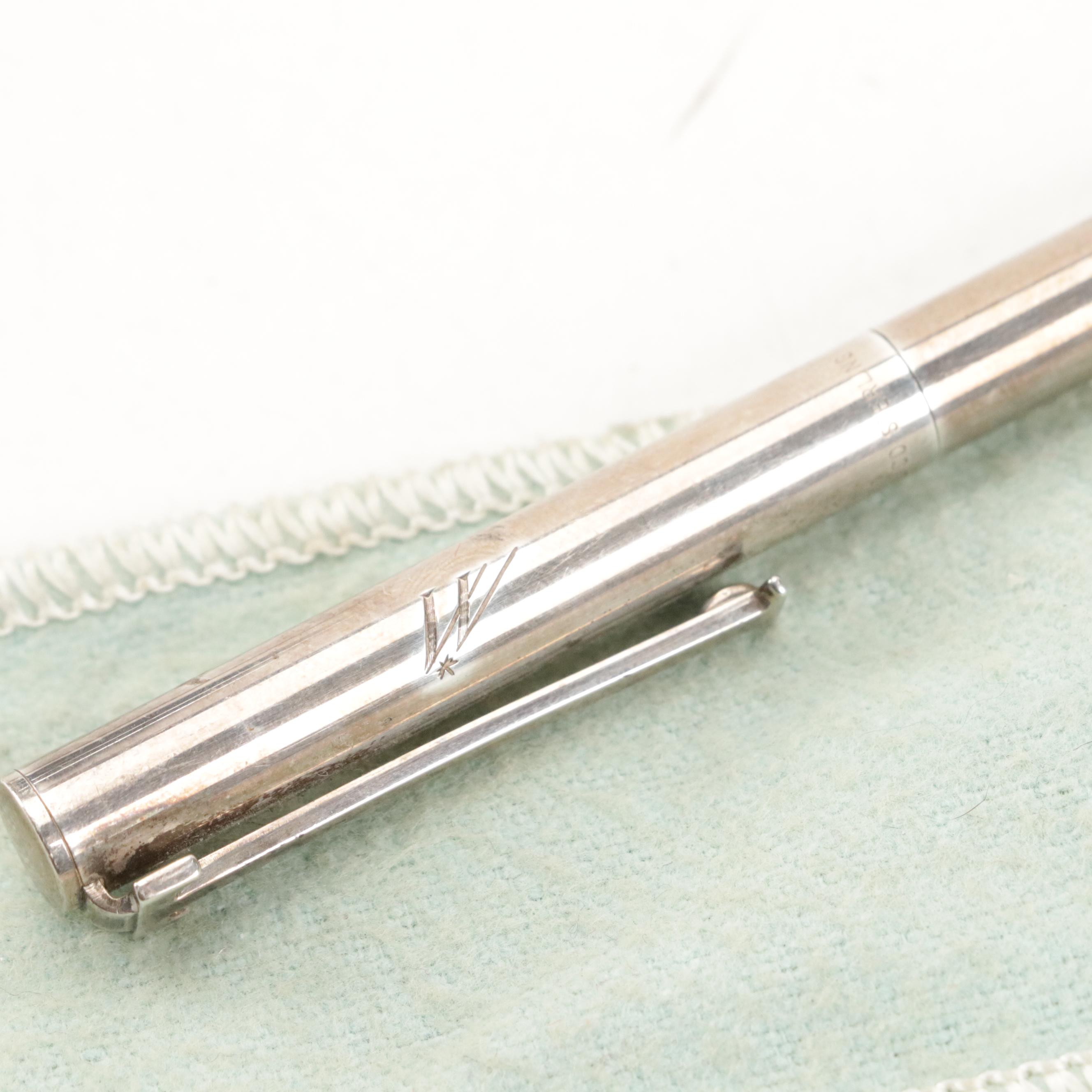 Tiffany & Co. Sterling Silver Ballpoint Pen with Sheaffer & More Pens