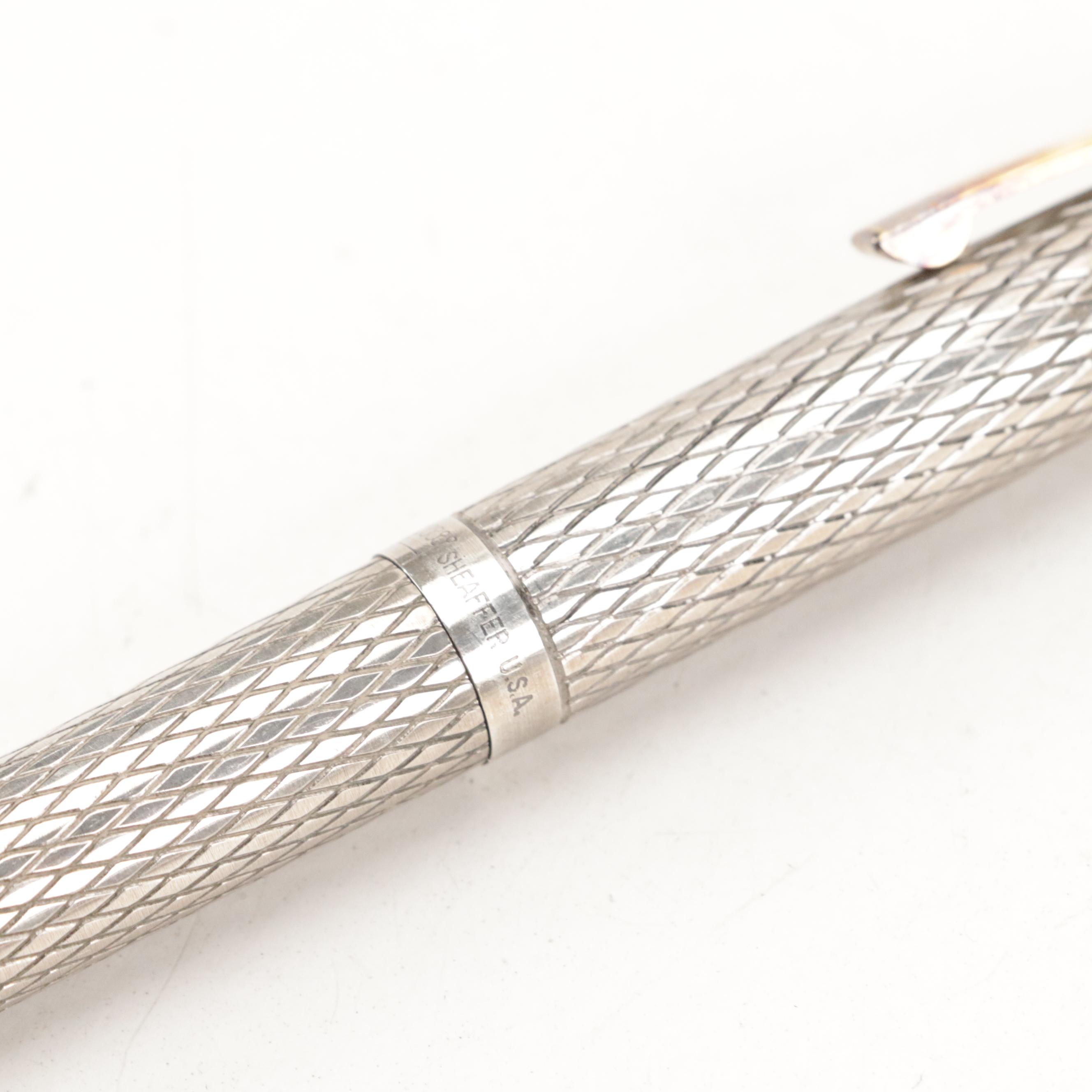 Tiffany & Co. Sterling Silver Ballpoint Pen with Sheaffer & More Pens