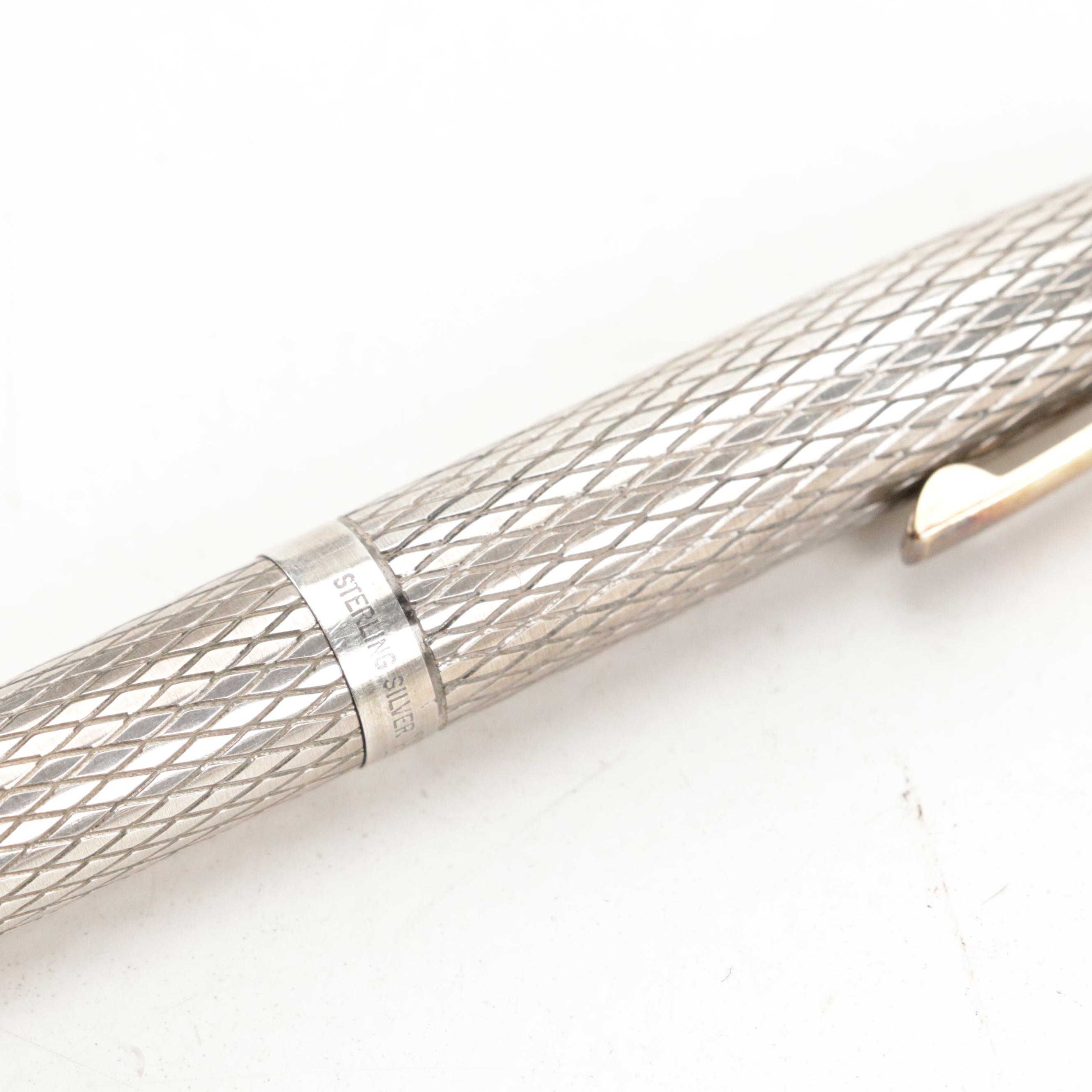 Tiffany & Co. Sterling Silver Ballpoint Pen with Sheaffer & More Pens