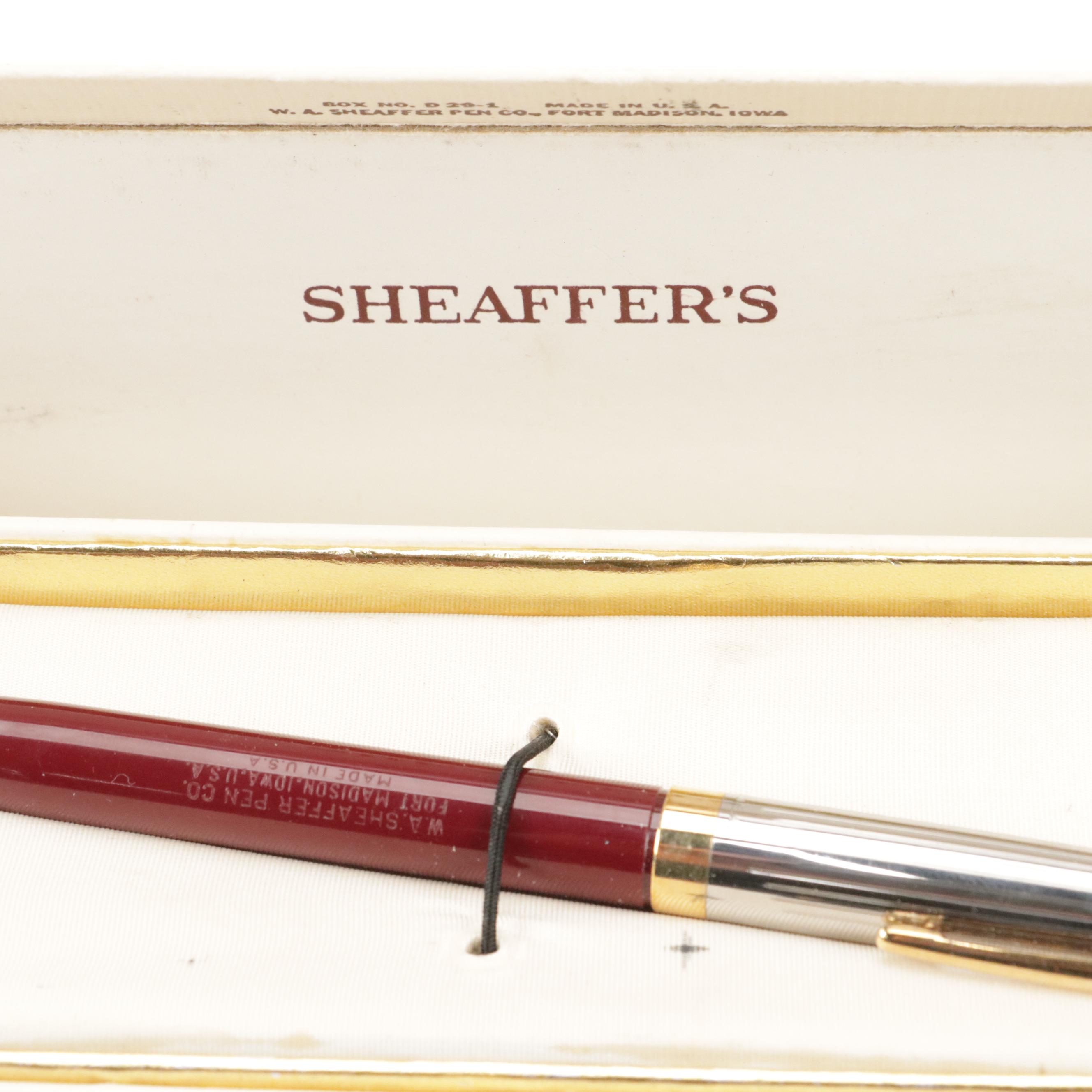 Tiffany & Co. Sterling Silver Ballpoint Pen with Sheaffer & More Pens