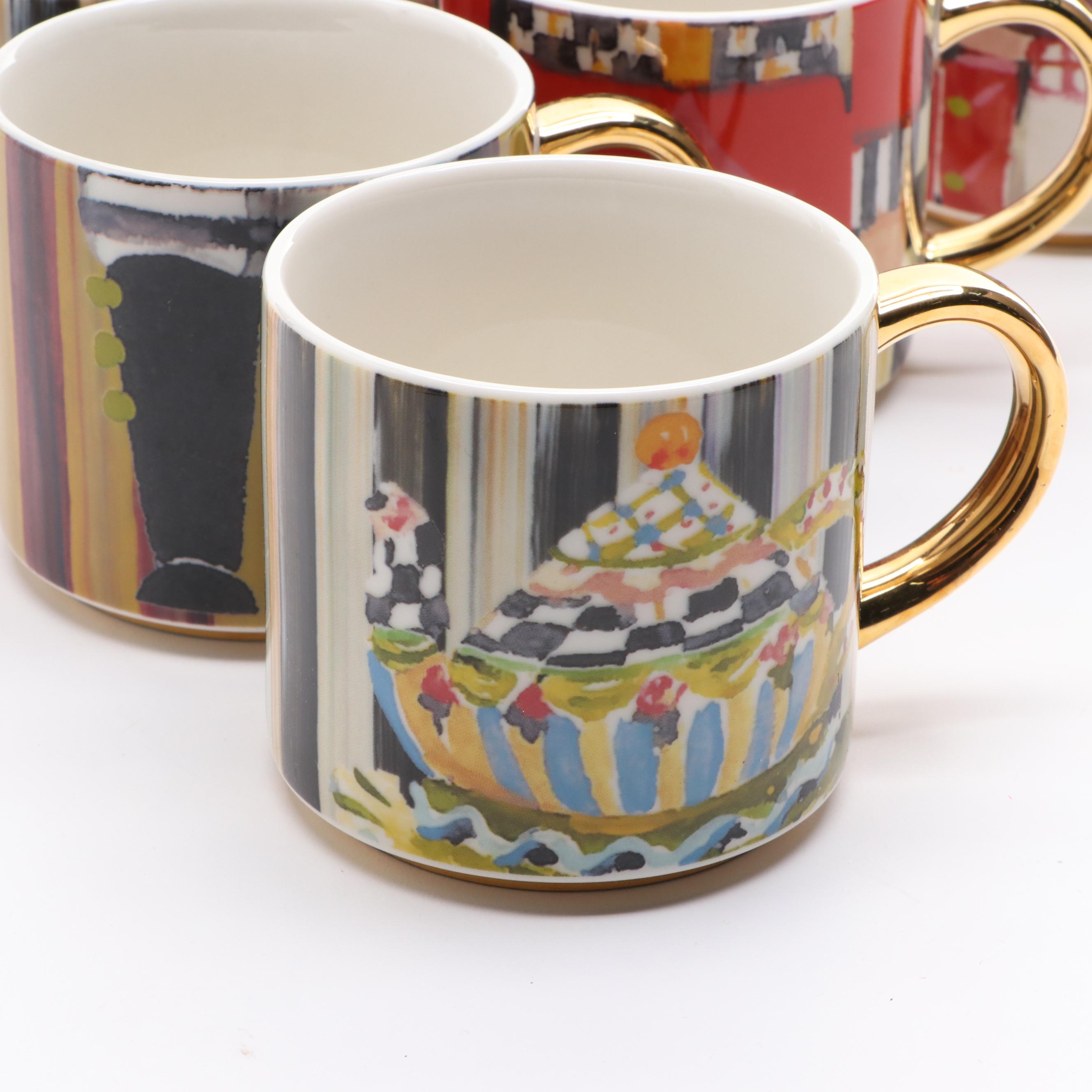 MacKenzie-Childs Assorted Ceramic Mugs
