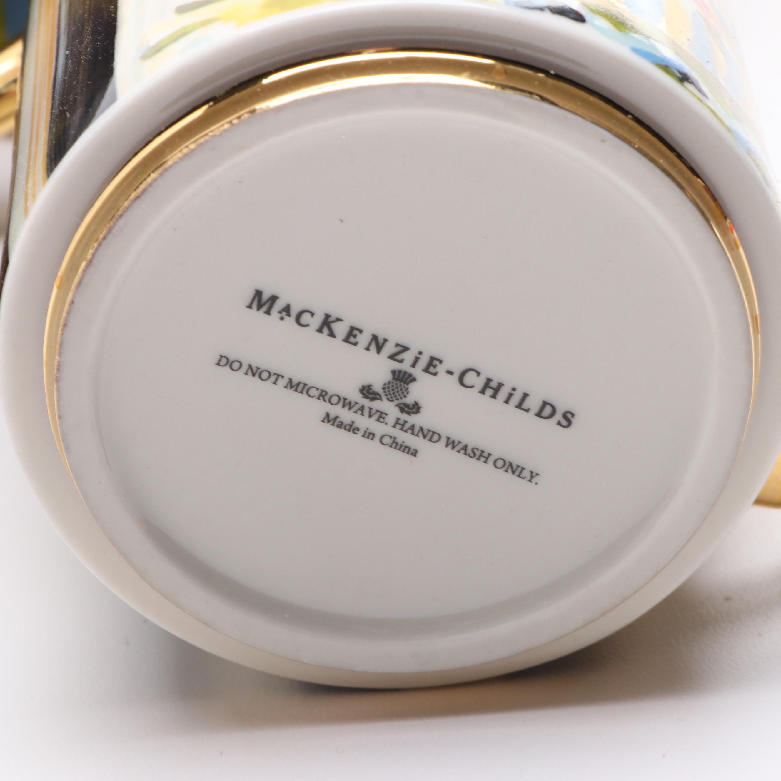 MacKenzie-Childs Assorted Ceramic Mugs