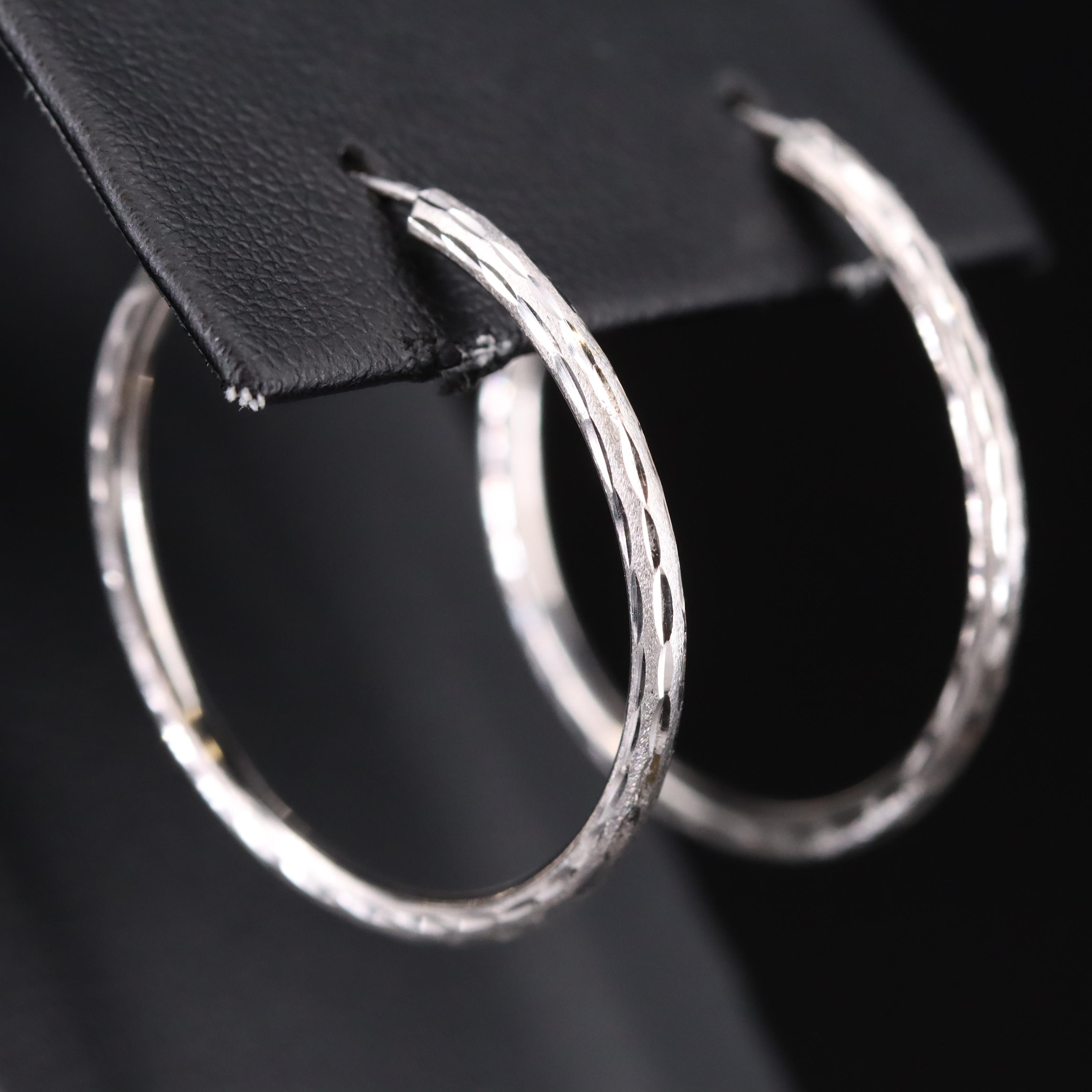 14K Hoop Earrings