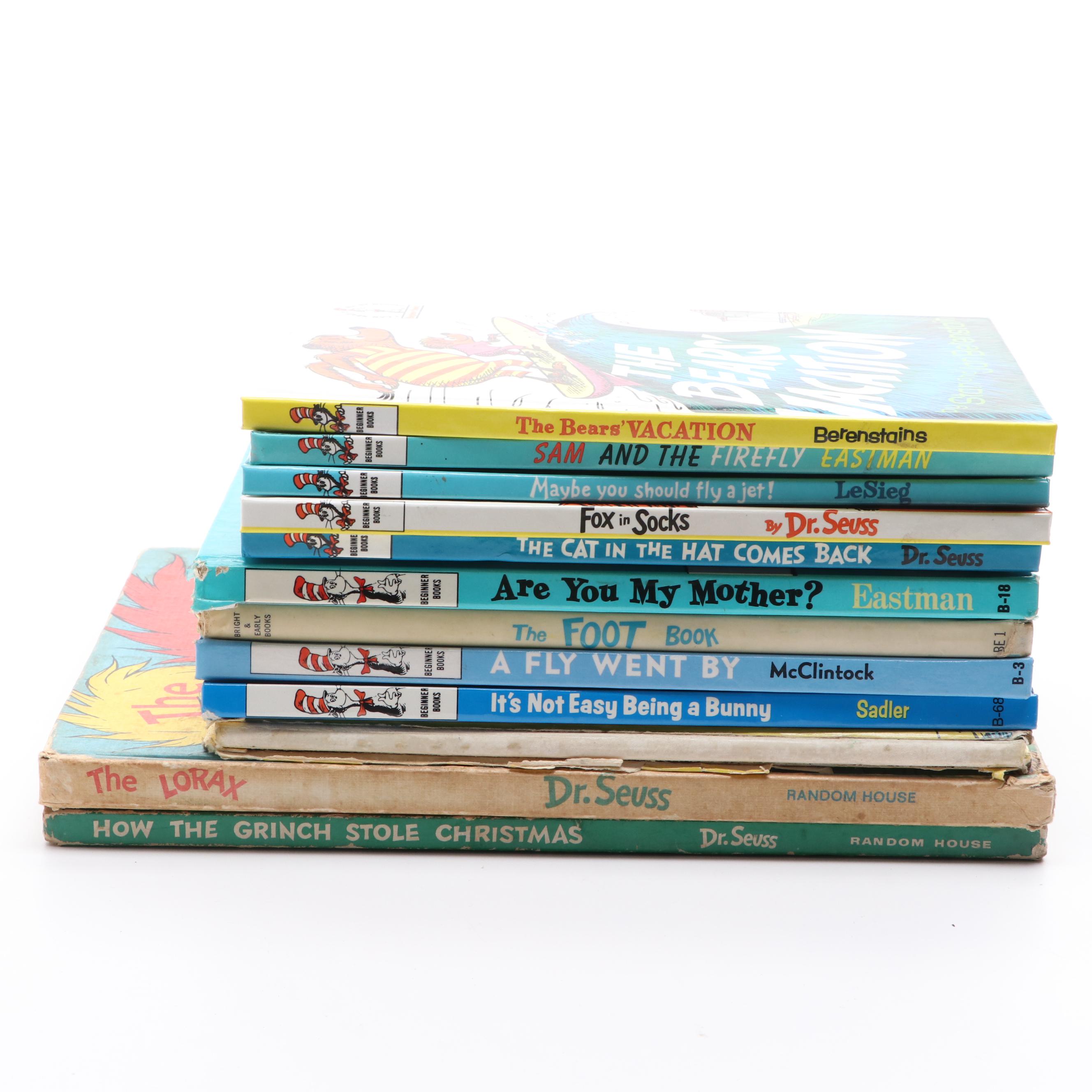 "The Foot Book" by Dr. Seuss and More Illustrated Children's Beginner Books