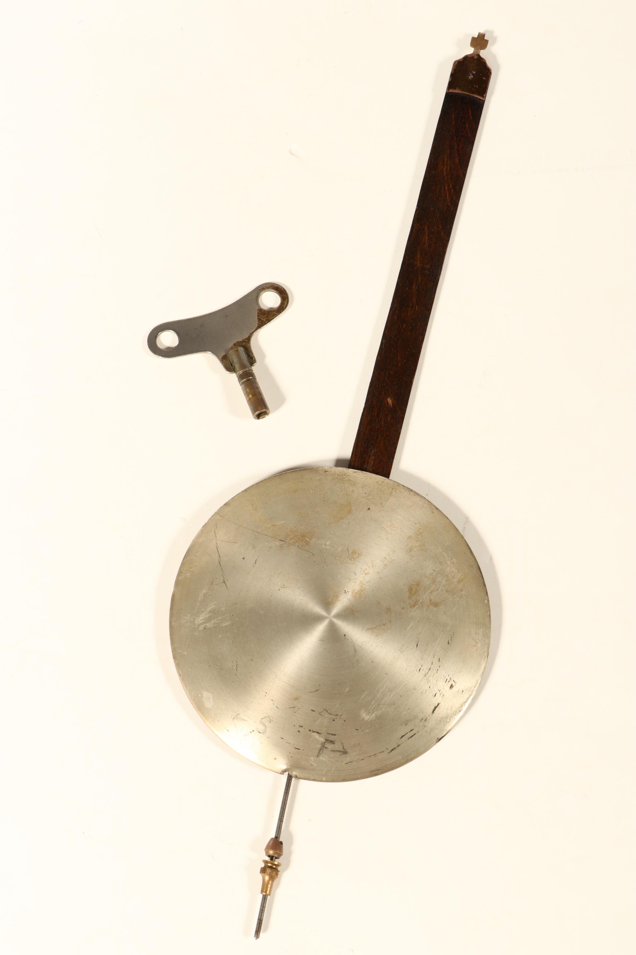 Chinoiserie Hand-Painted Queen Anne Style Longcase Clock