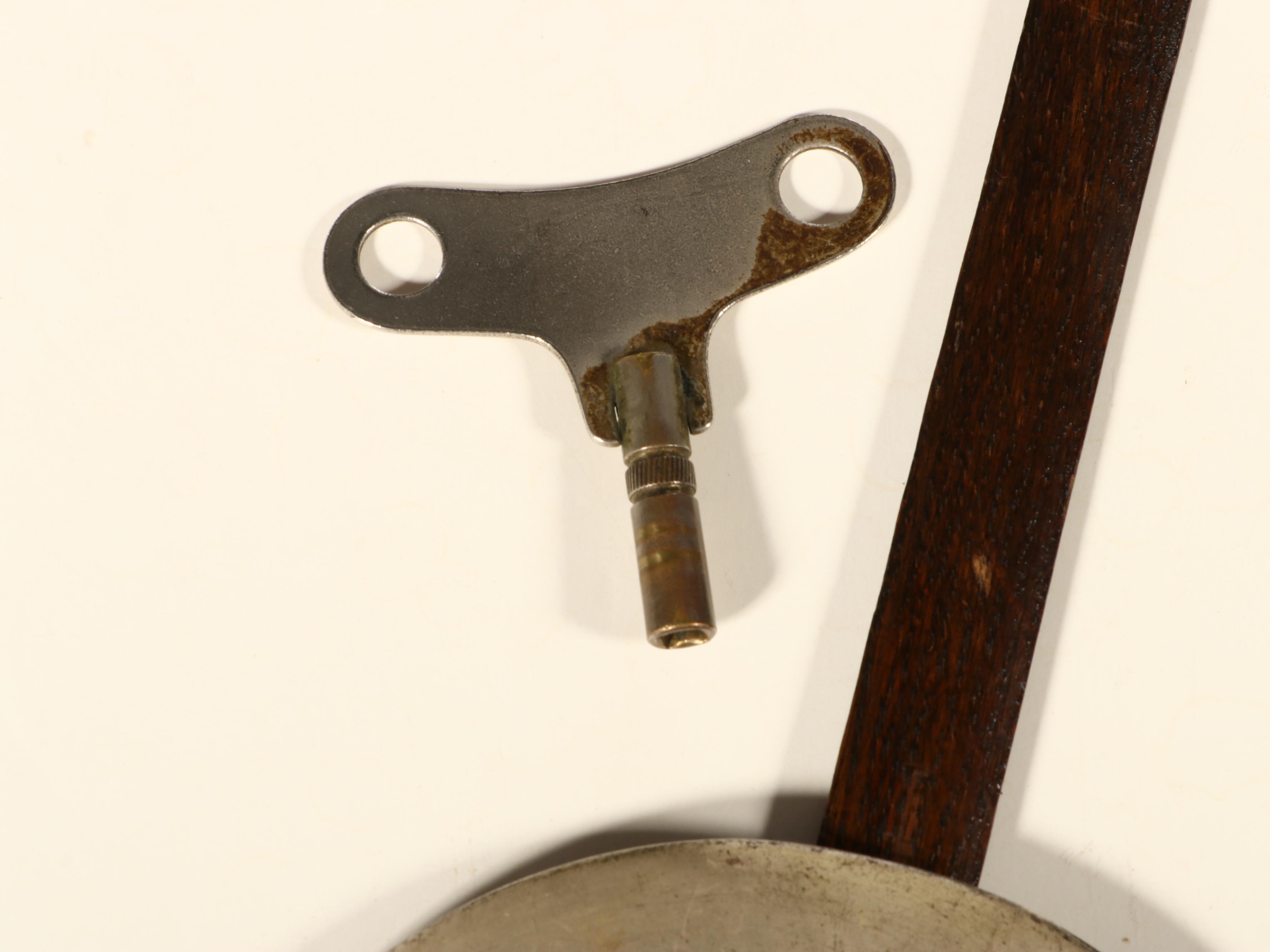 Chinoiserie Hand-Painted Queen Anne Style Longcase Clock