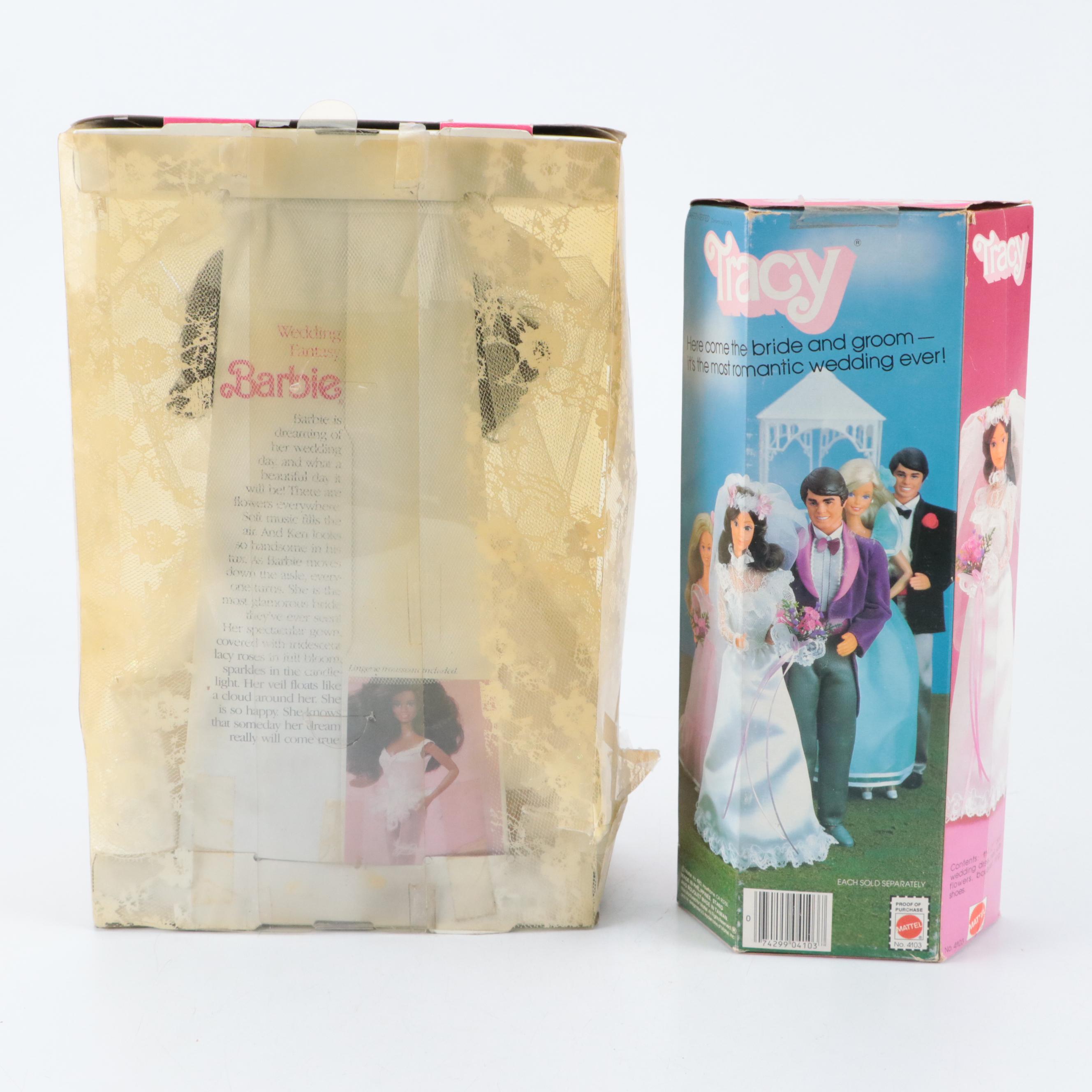 Mattel "Wedding Fantasy Barbie", "Wedding Party Midge", and More