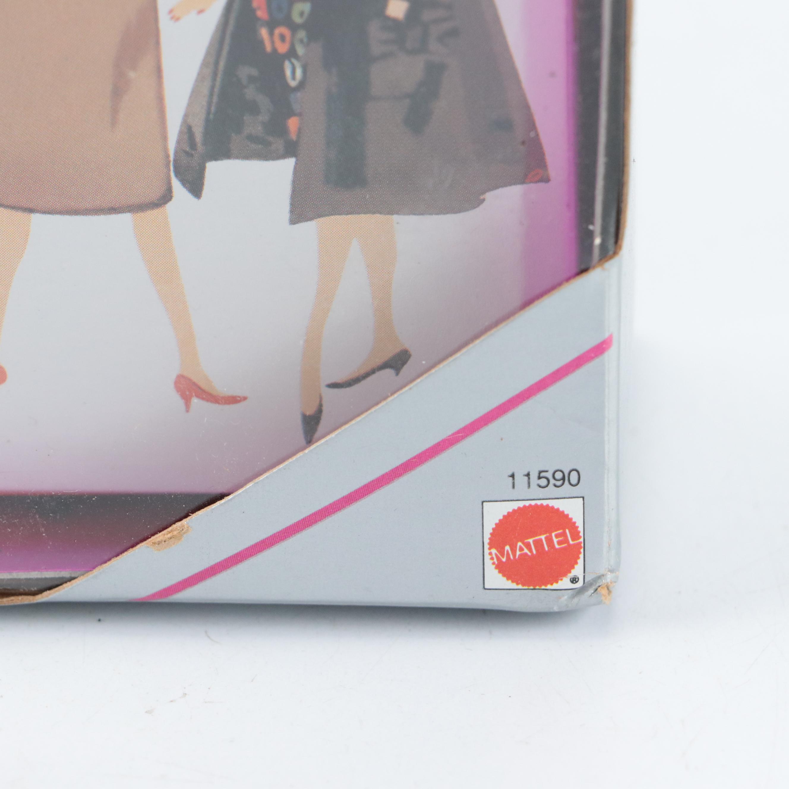 Mattel "35th Anniversary Barbie" with Barbie Doll Cases