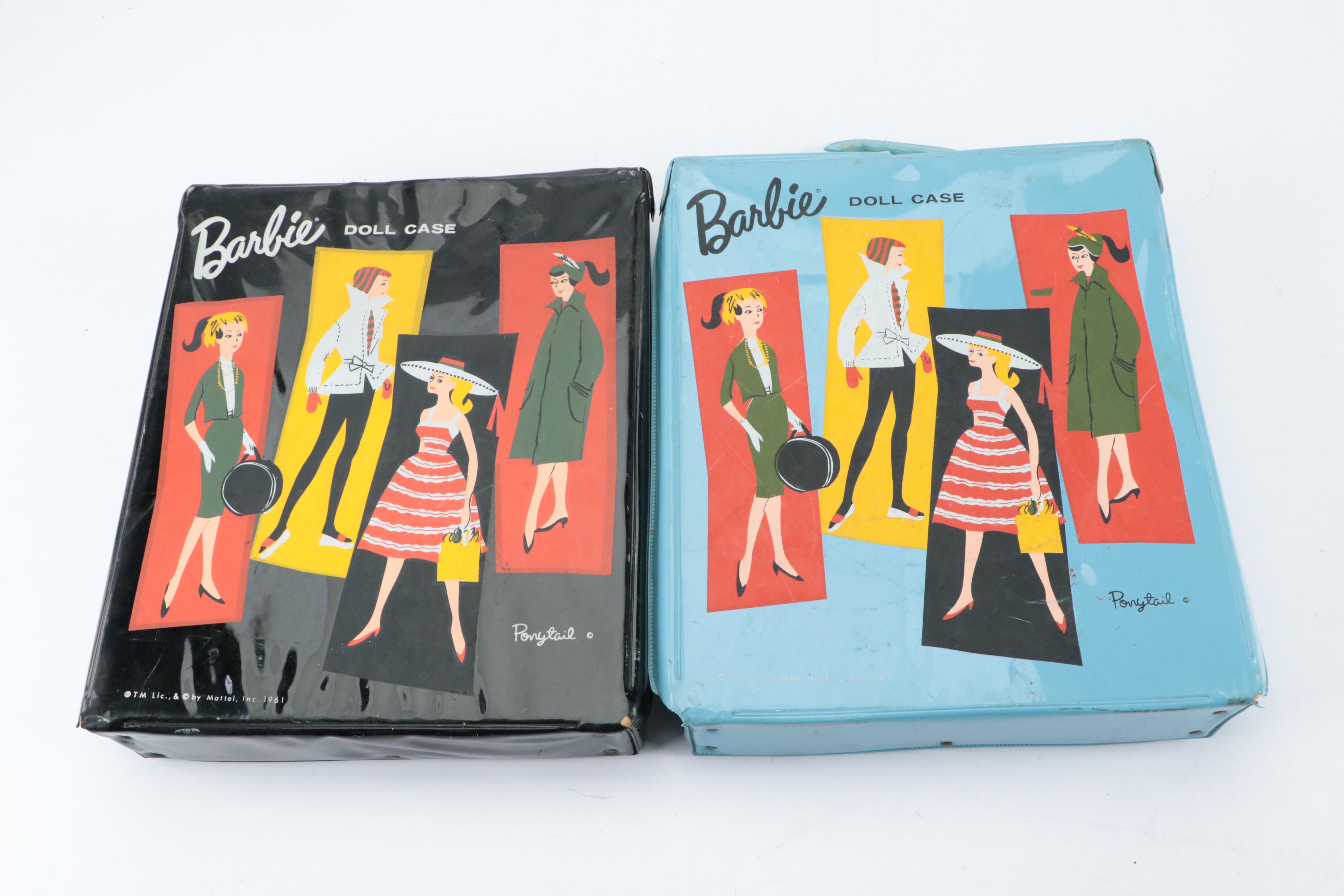 Mattel "35th Anniversary Barbie" with Barbie Doll Cases