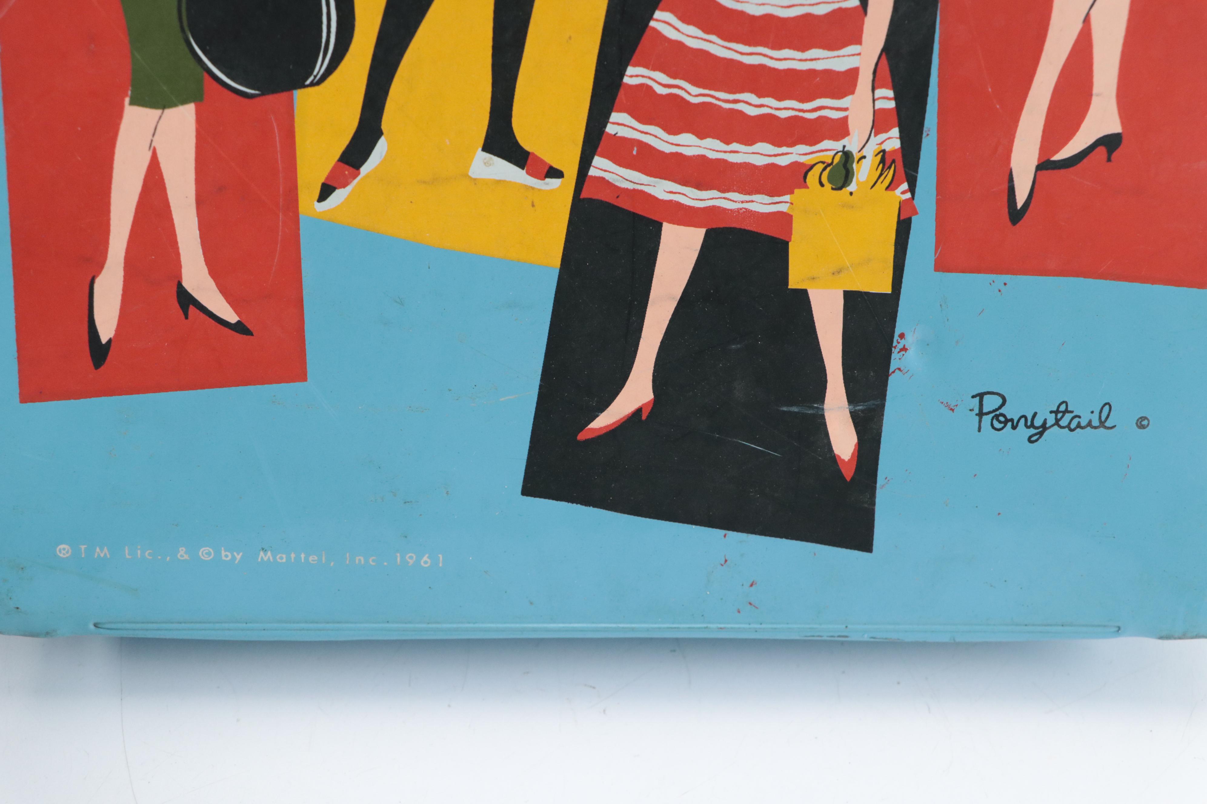 Mattel "35th Anniversary Barbie" with Barbie Doll Cases