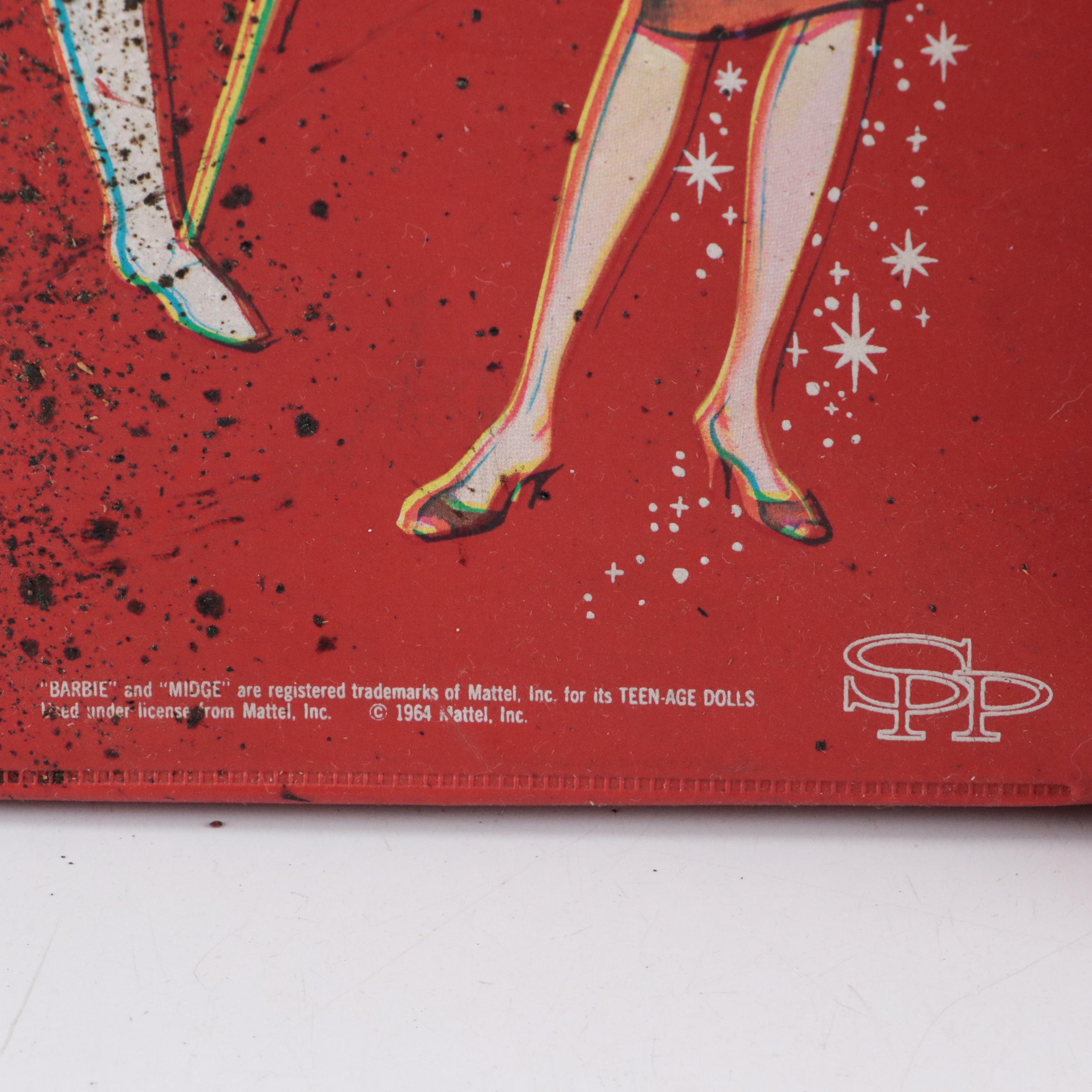 Mattel "35th Anniversary Barbie" with Barbie Doll Cases