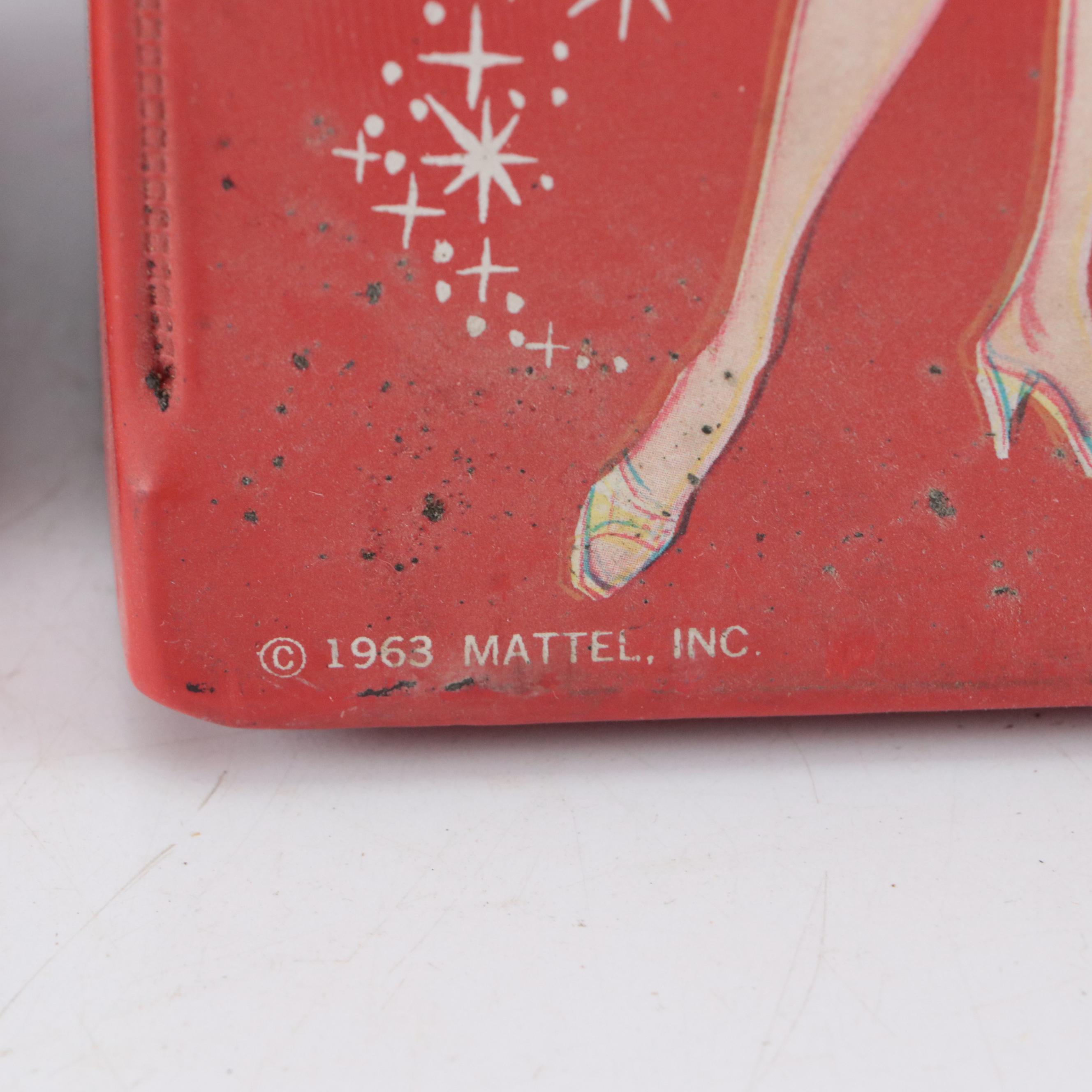 Mattel "35th Anniversary Barbie" with Barbie Doll Cases