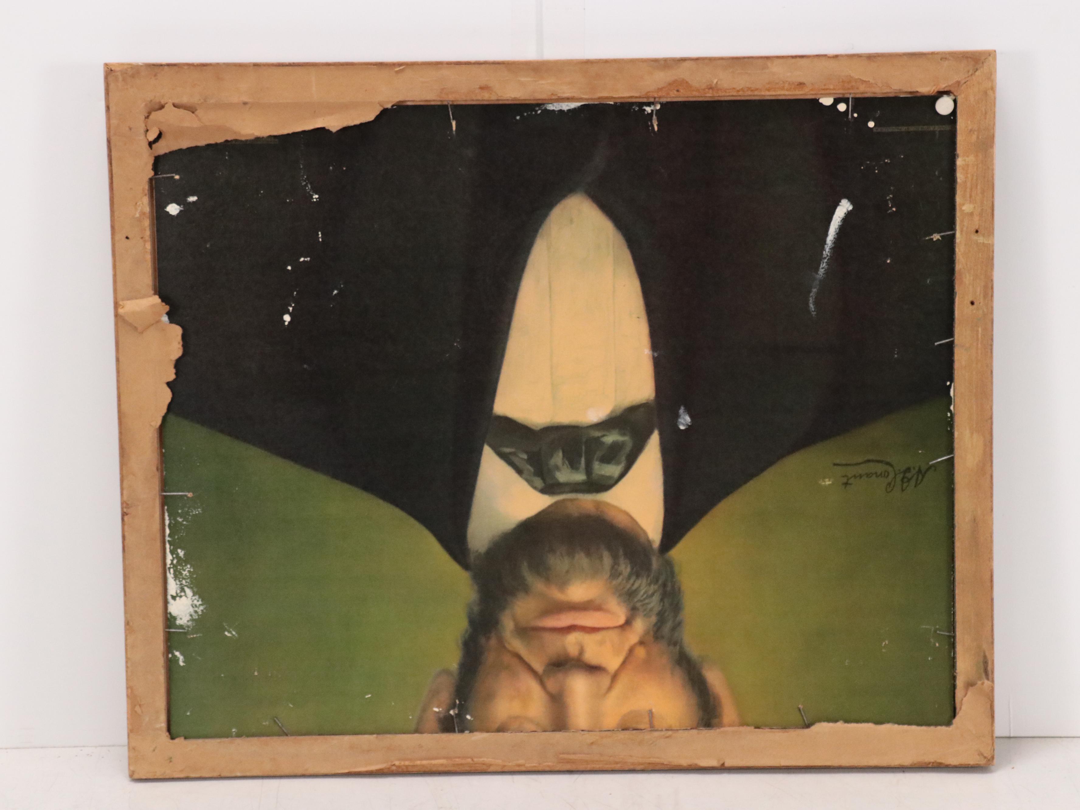 Glenn Bastian Landscape Oil Painting, Mid 20th Century