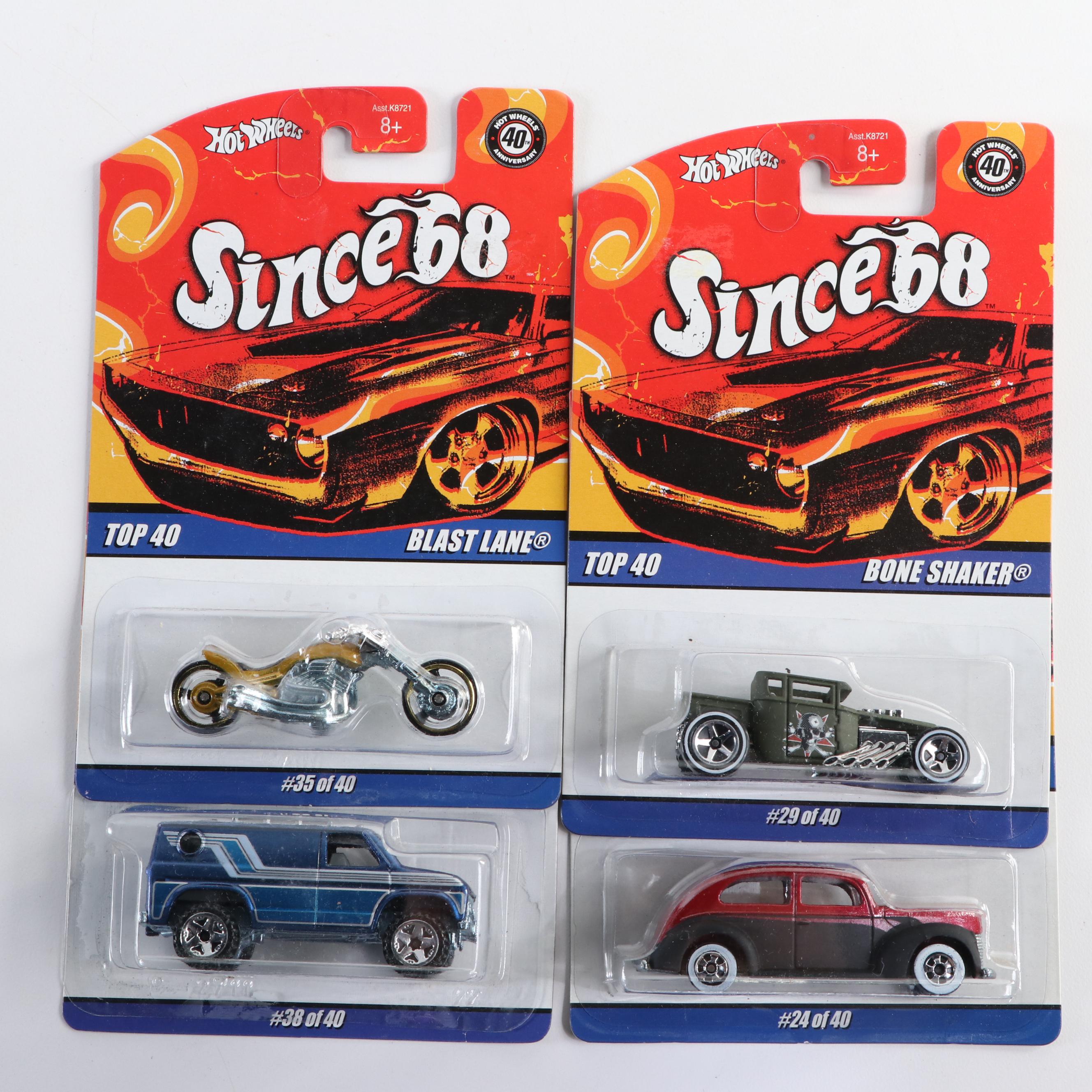 Mattel Hot Wheels "Muscle Cars" 4-Car Pack and More