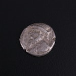 Ancient Kingdom of Elymais AR Drachm Coin of Kamnaskires V, ca. 54 B.C.