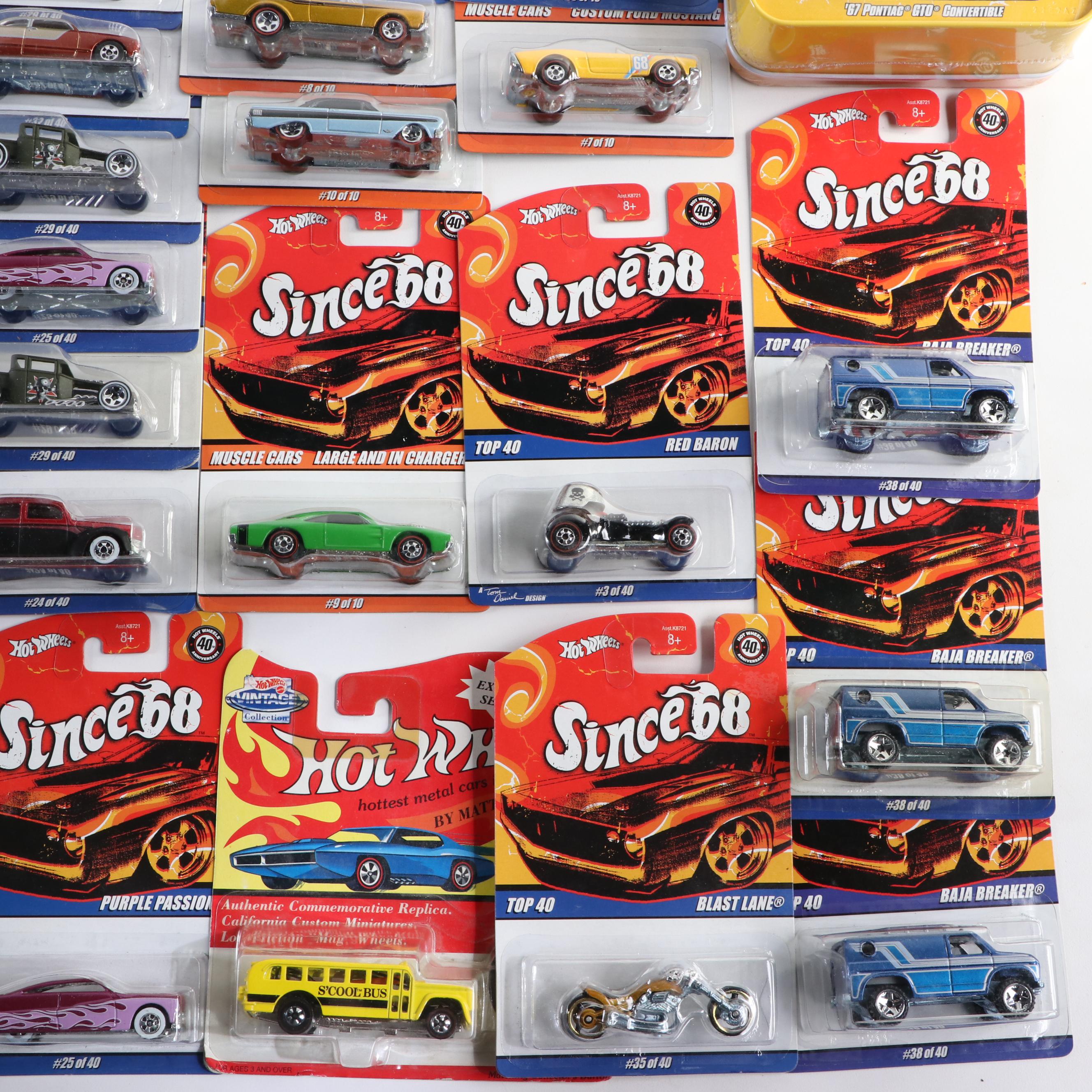 Mattel Hot Wheels "Muscle Cars" 4-Car Pack and More