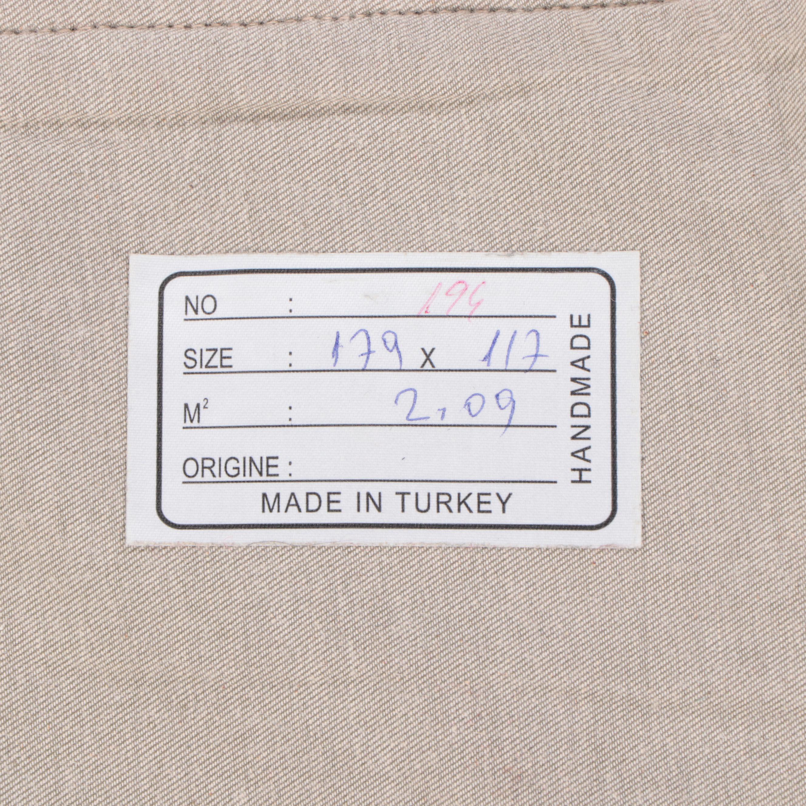 3'10 x 5'10 Handmade Turkish Pieced Patchwork Area Rug