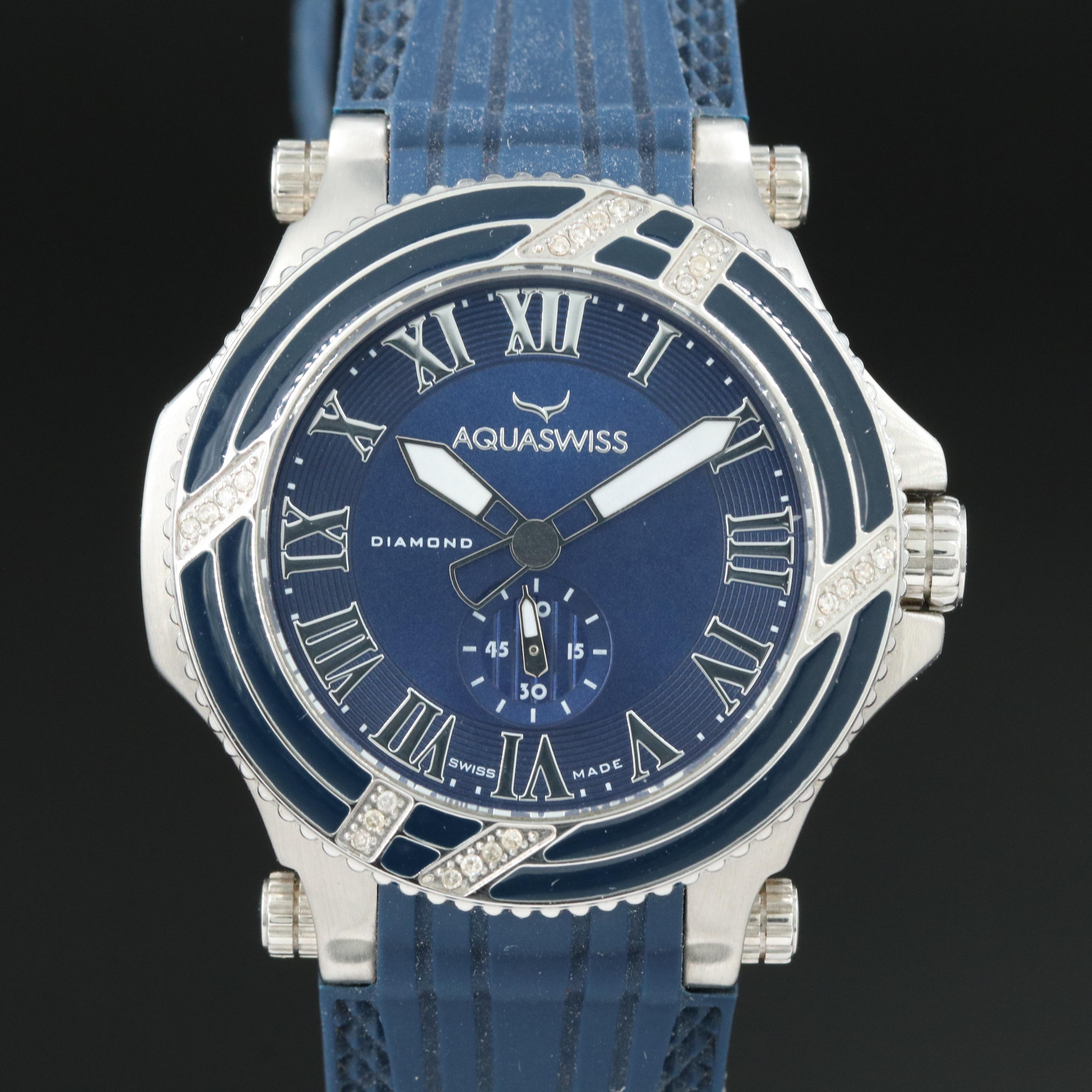 Aquaswiss Diamond Bolt L Quartz Watch