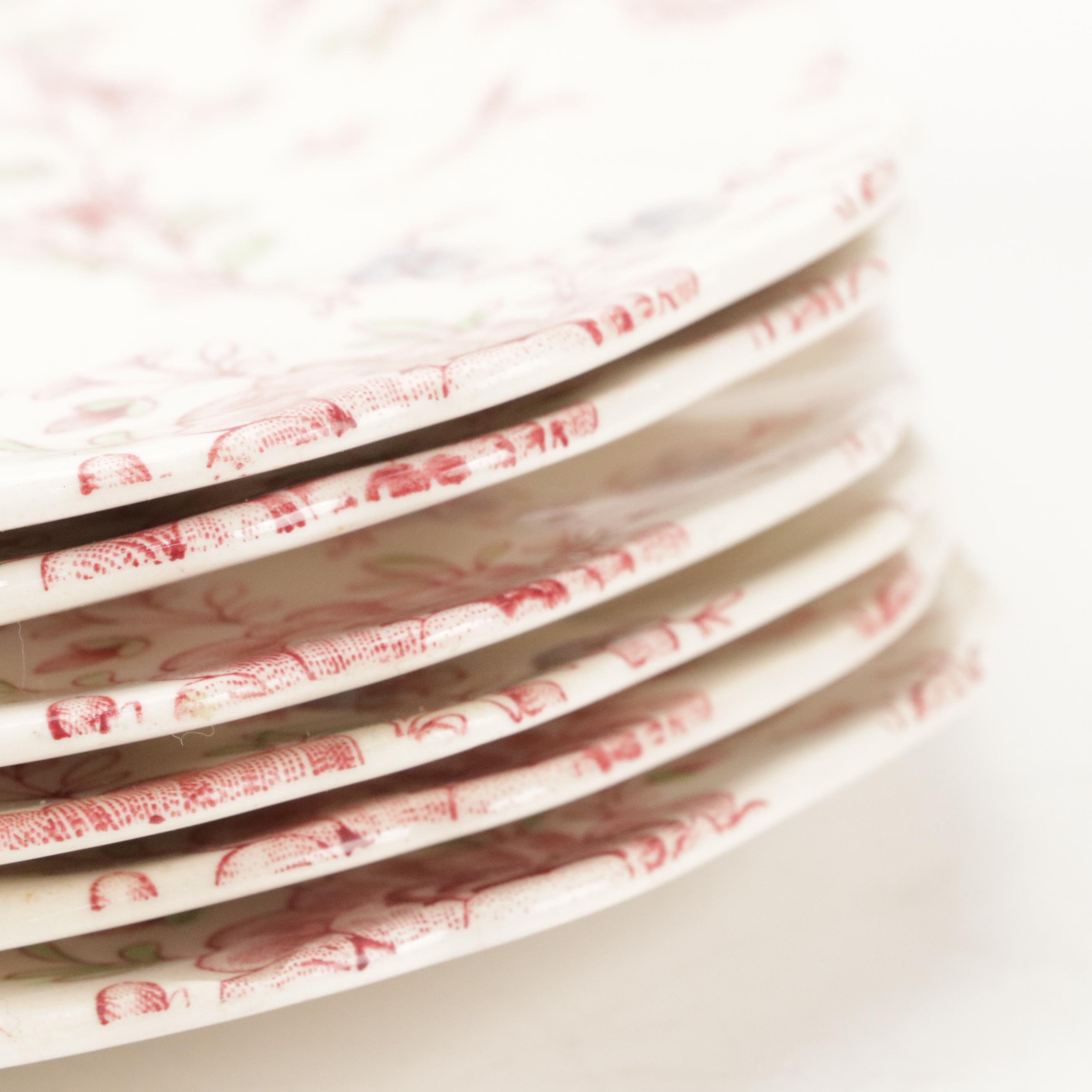 Johnson Bros "Rose Chintz" Dinnerware, Mid to Late 20th Century