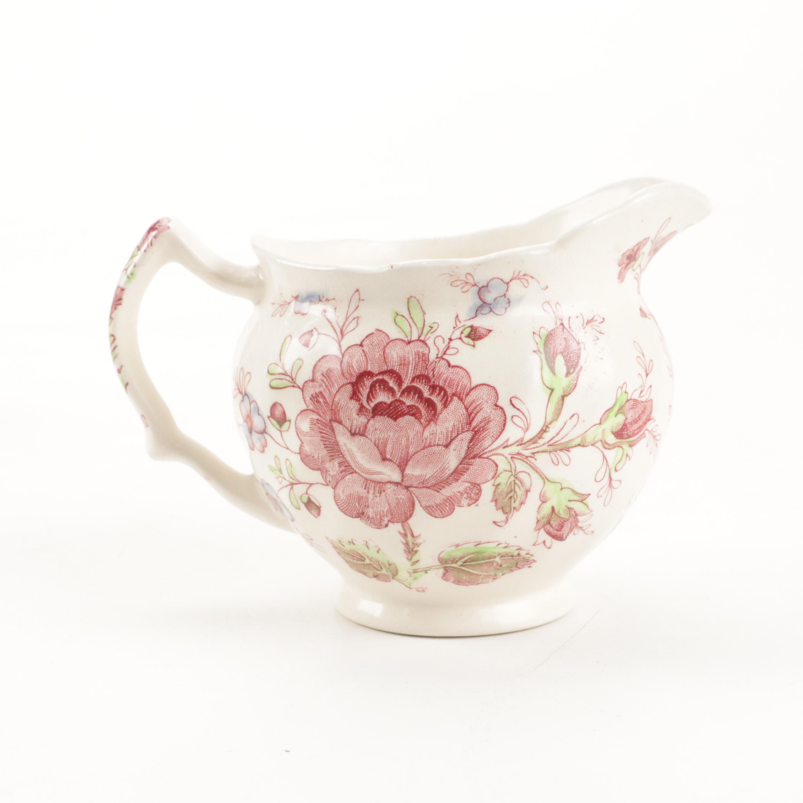 Johnson Bros "Rose Chintz" Dinnerware, Mid to Late 20th Century