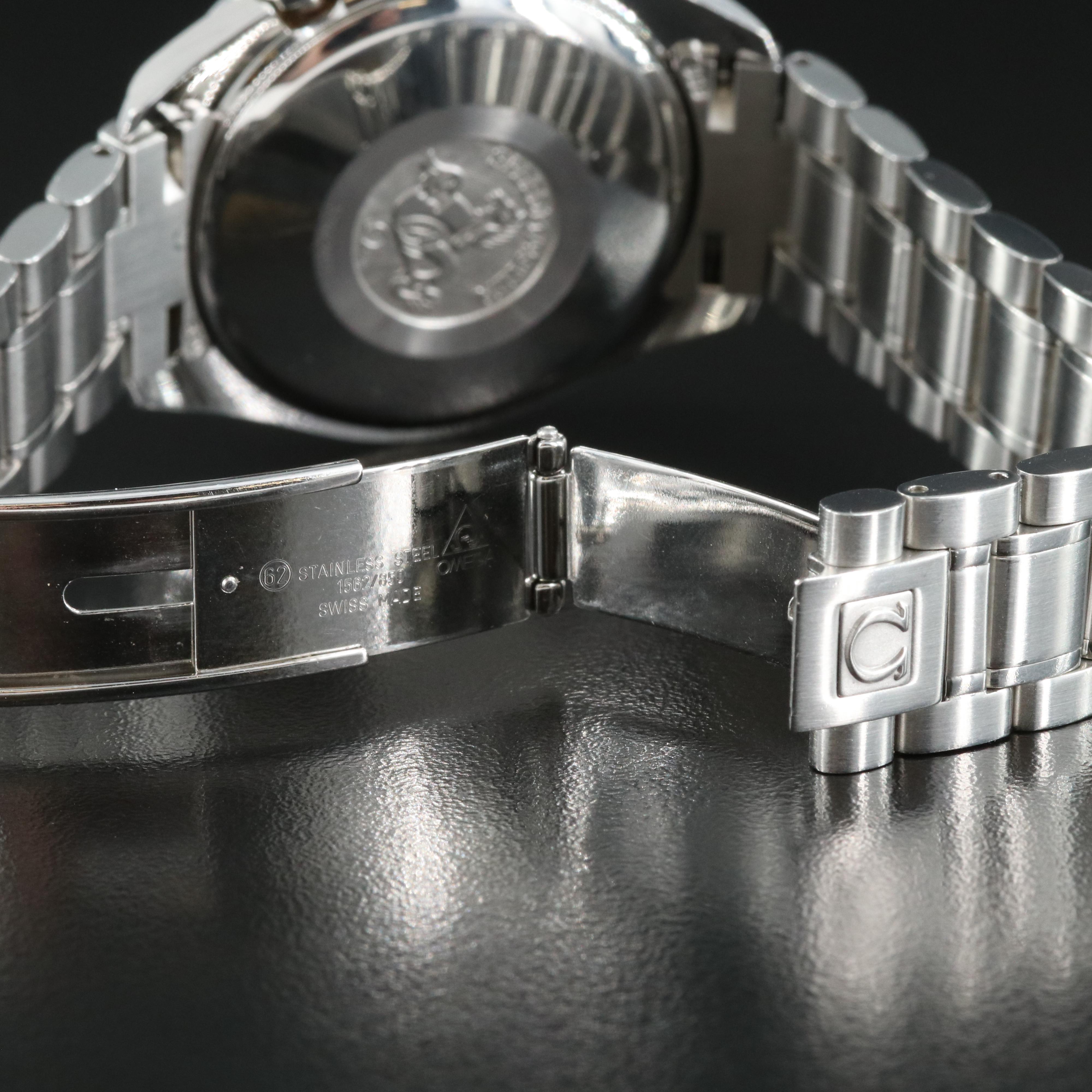 Omega Speedmaster Triple-Calendar, Silver 39MM Automatic Watch