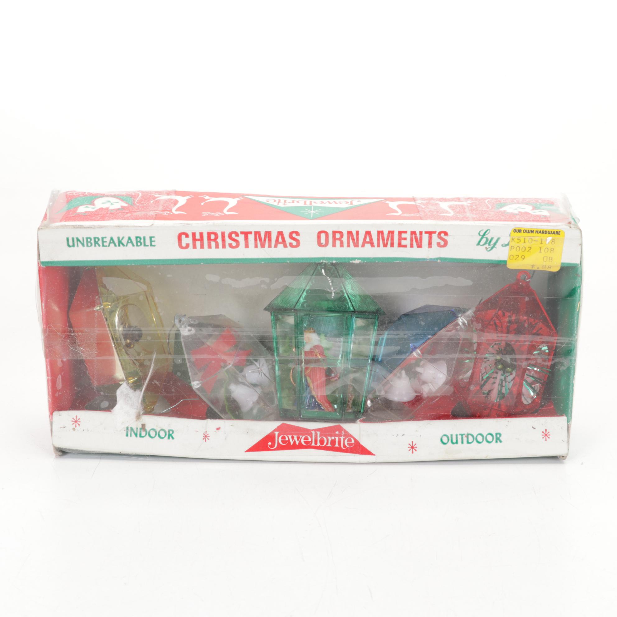 Assorted Table Top Christmas Decor, Ornaments, & More, Mid to Late 20th Century