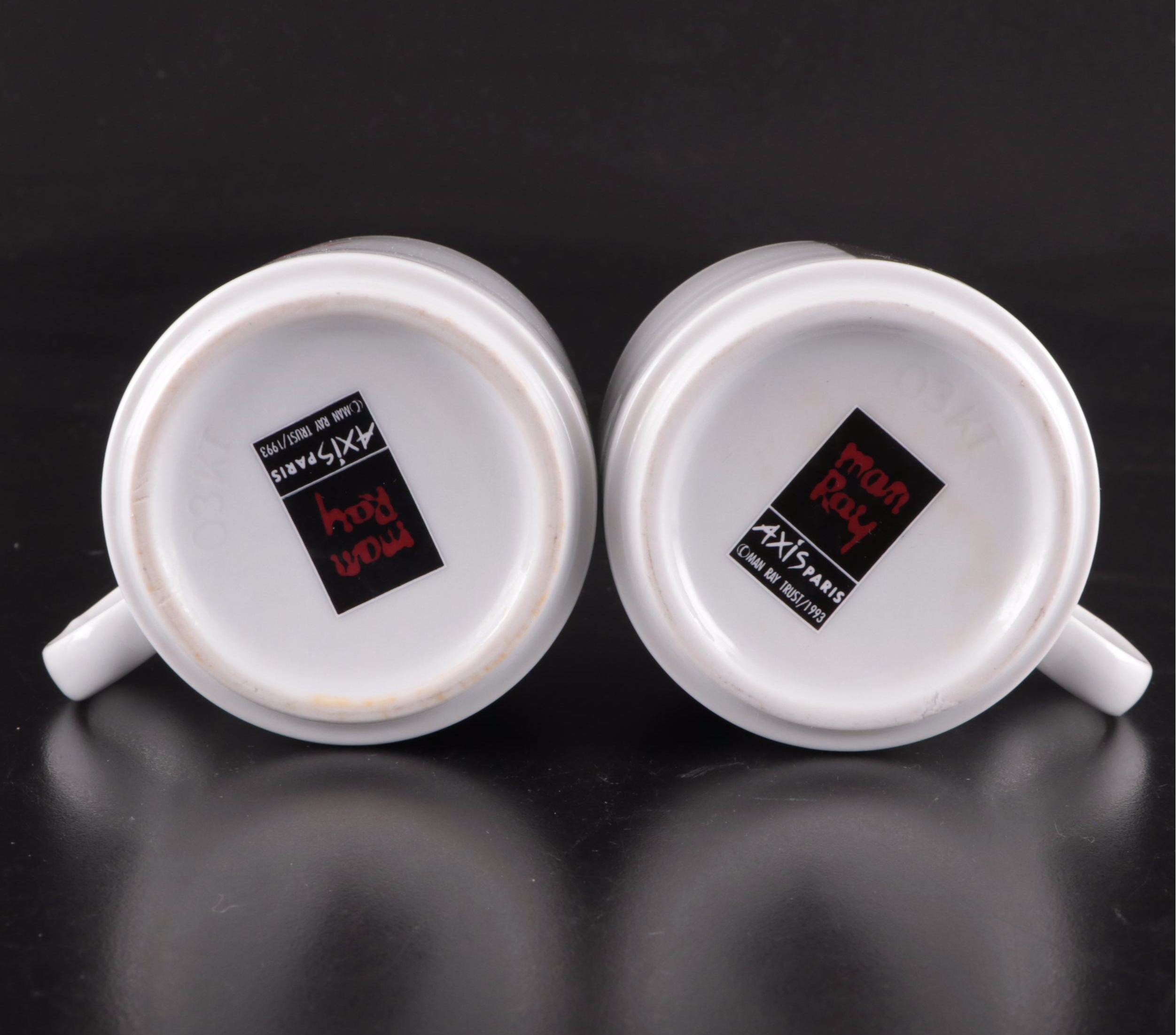 Axis Paris Man Ray Trust Ceramic Coffee Mugs