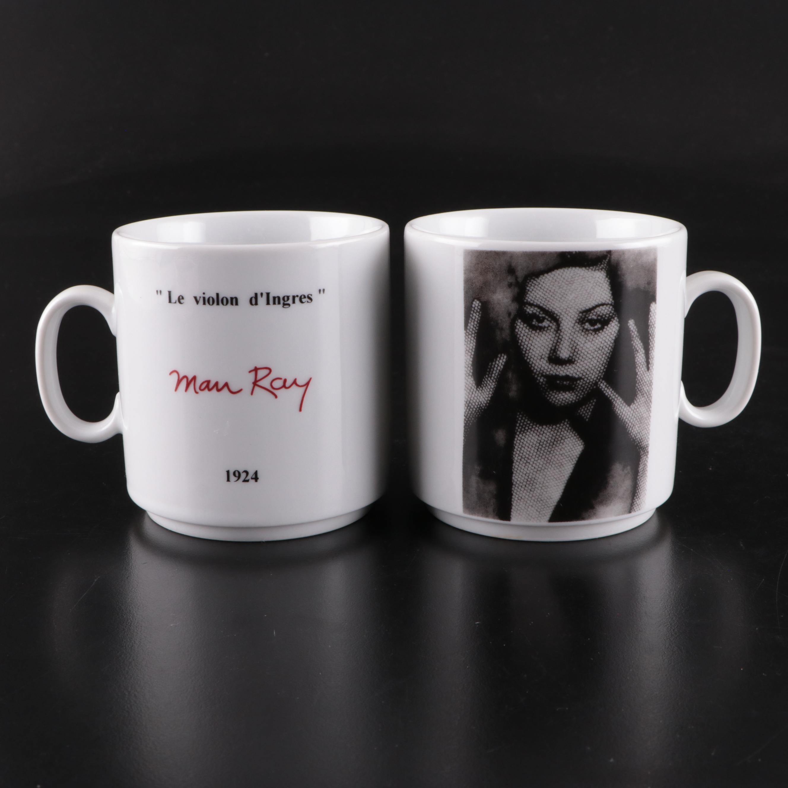 Axis Paris Man Ray Trust Ceramic Coffee Mugs