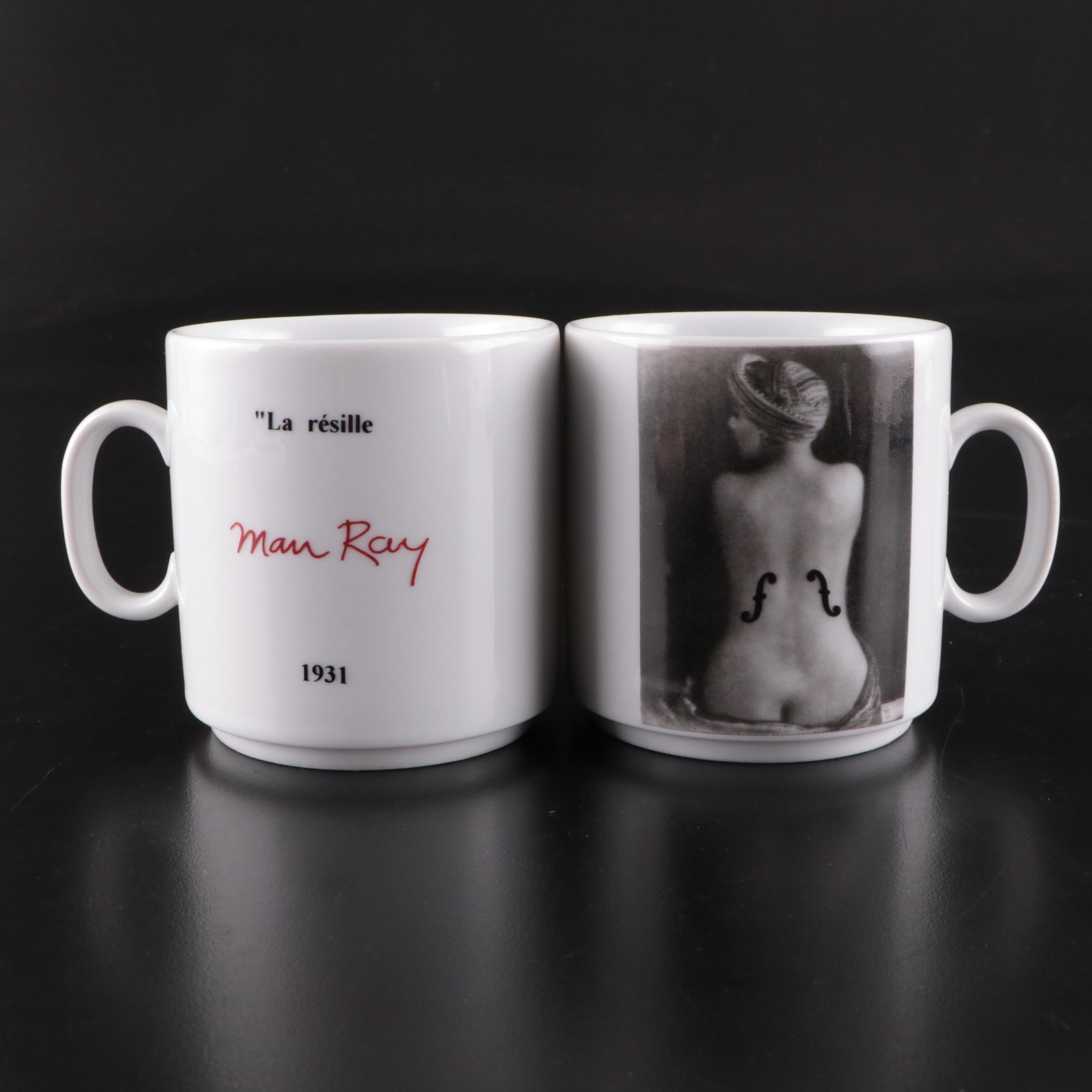 Axis Paris Man Ray Trust Ceramic Coffee Mugs