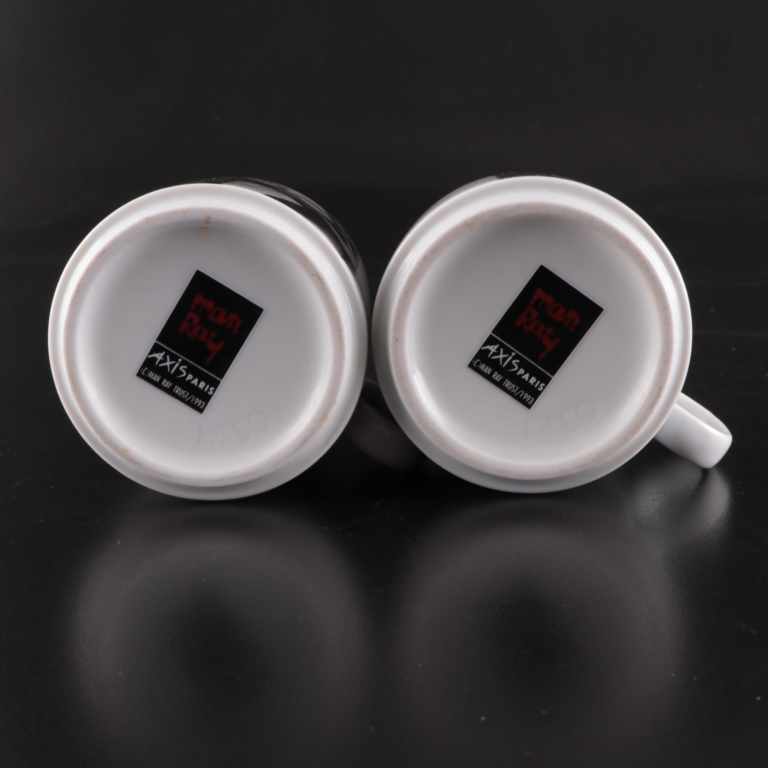 Axis Paris Man Ray Trust Ceramic Coffee Mugs