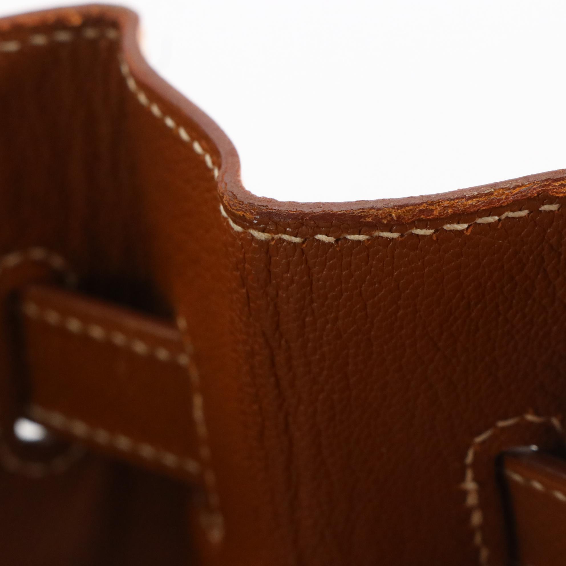 Hermès Birkin 35 Satchel in Veau Grain Lisse Leather