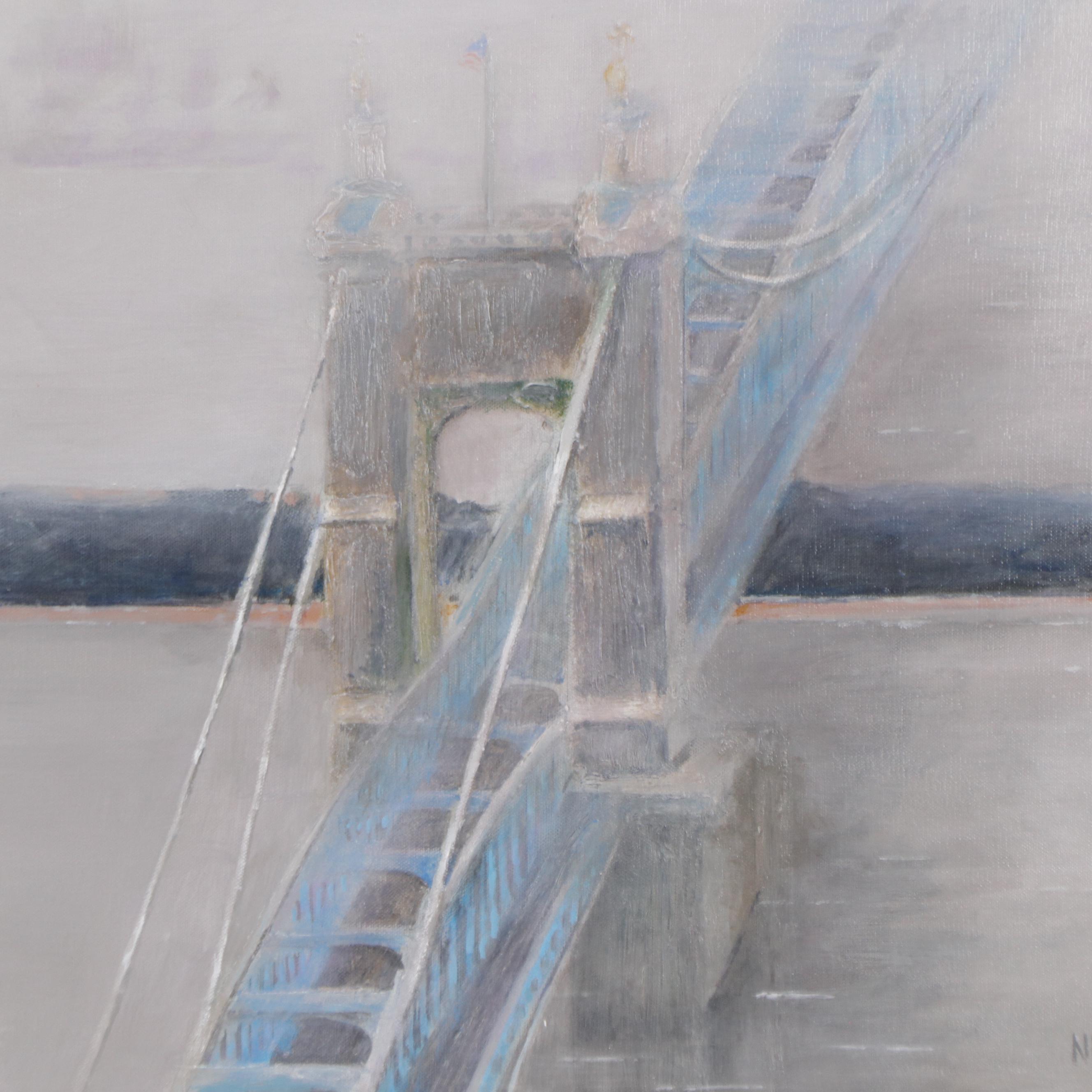 Ned Stern Oil Painting "Suspension of Reality," 2011