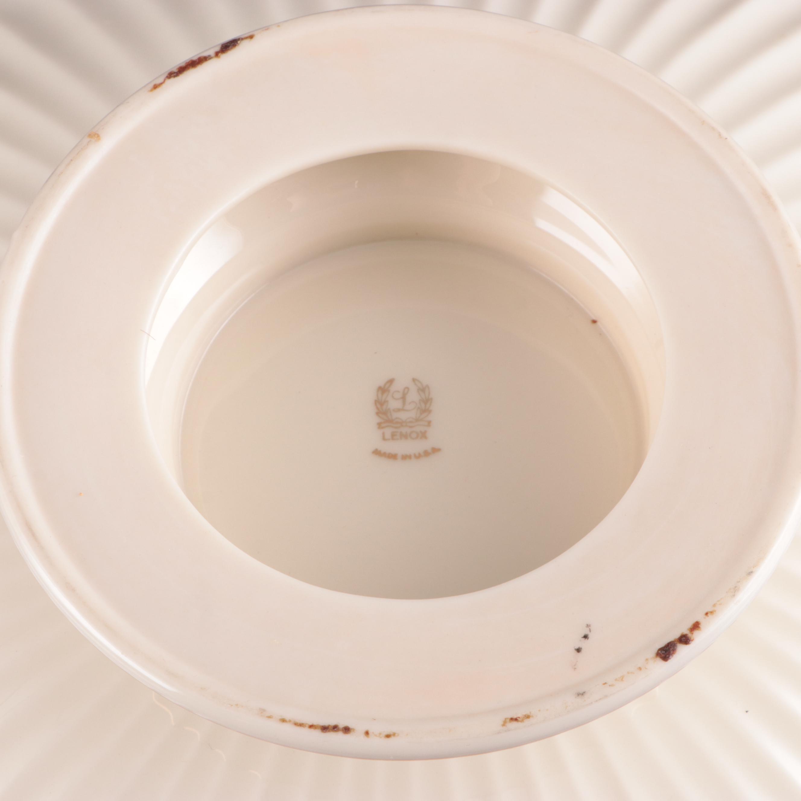 Lenox Dubarry Collection and Other Lenox Tableware, Seder Plate and Elijah's Cup