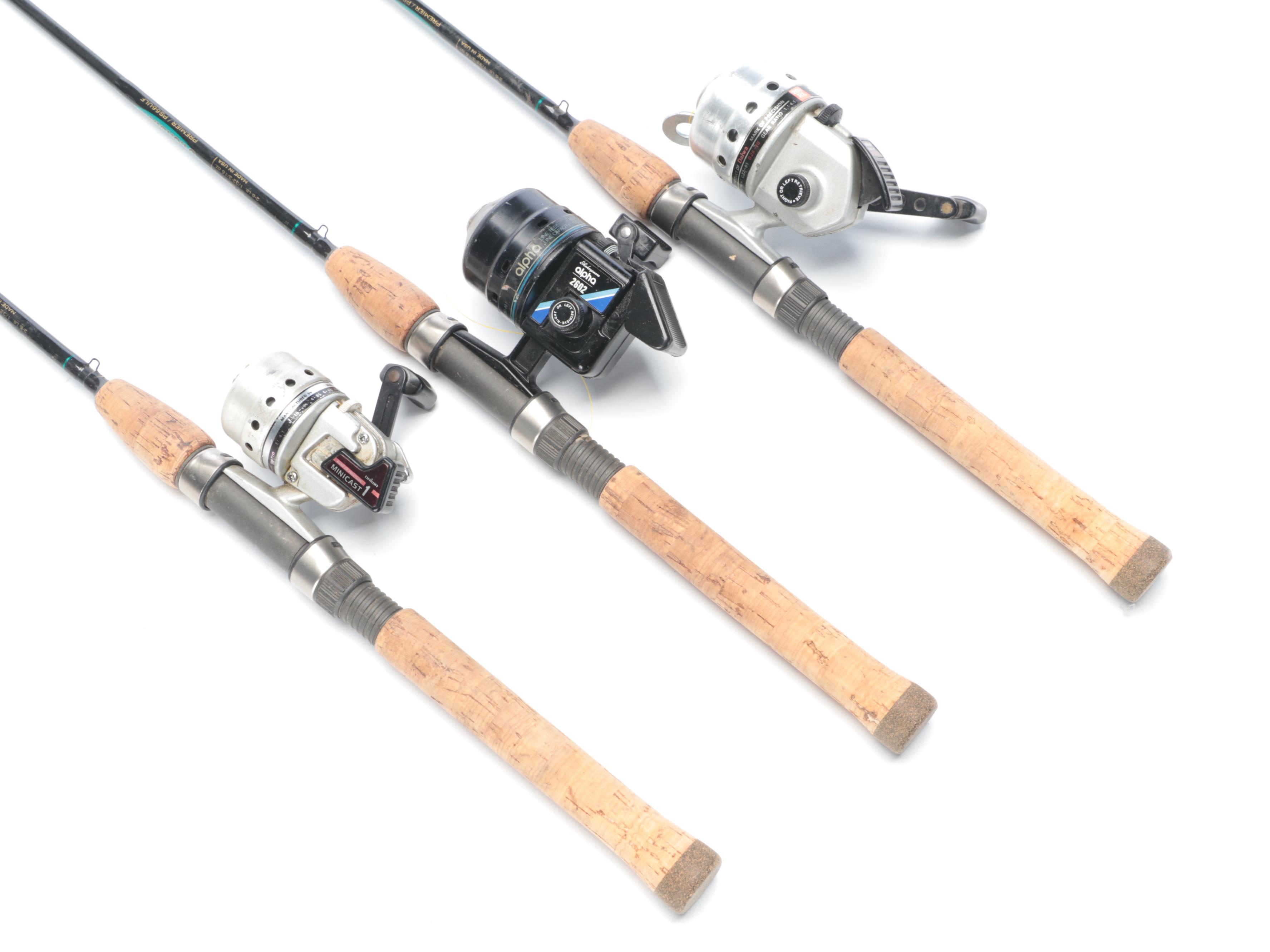 Abu Garcia Graphite Fishing Rod with St. Croix Graphite Fishing Rod and More