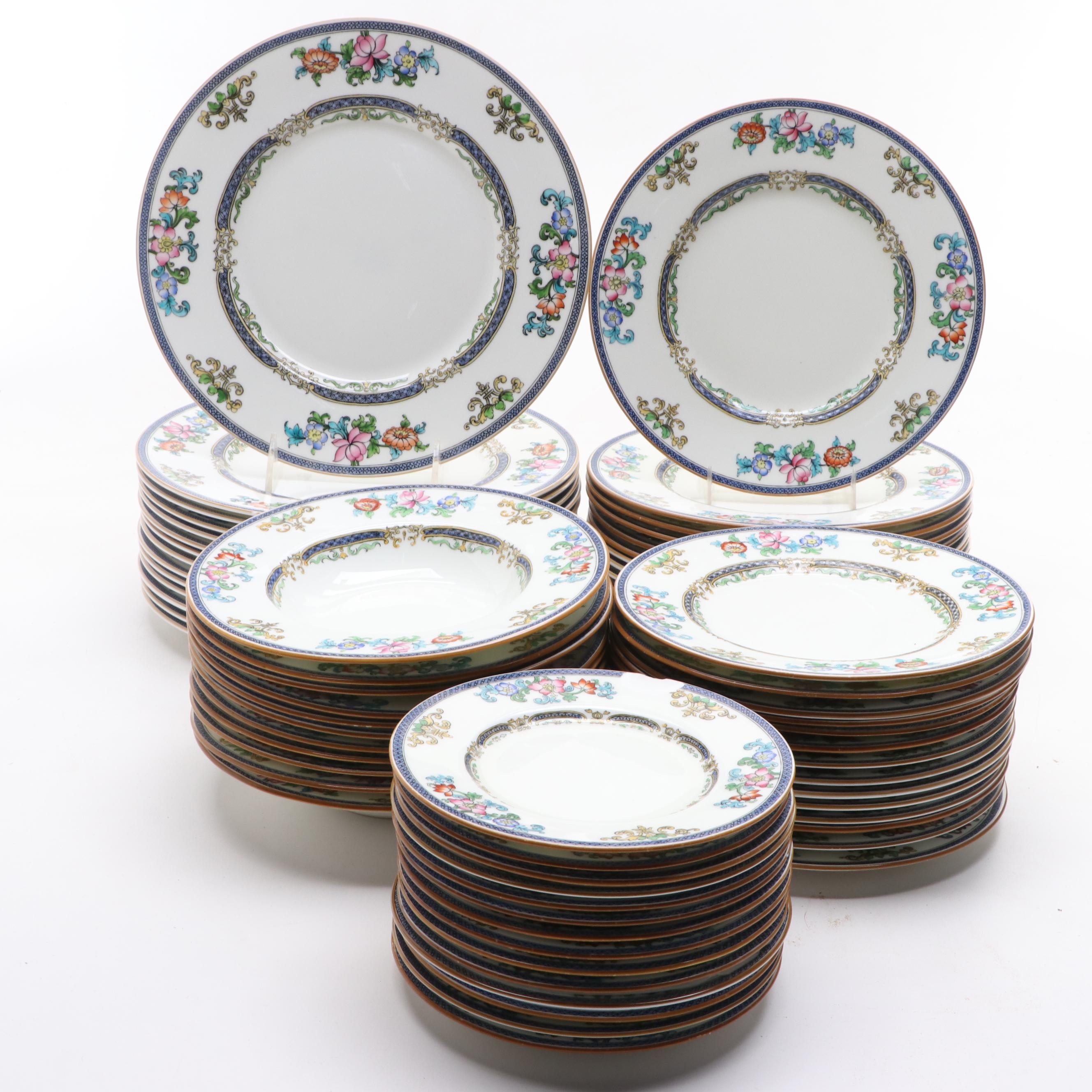 Minton Floral Motif Bone China Dinnerware