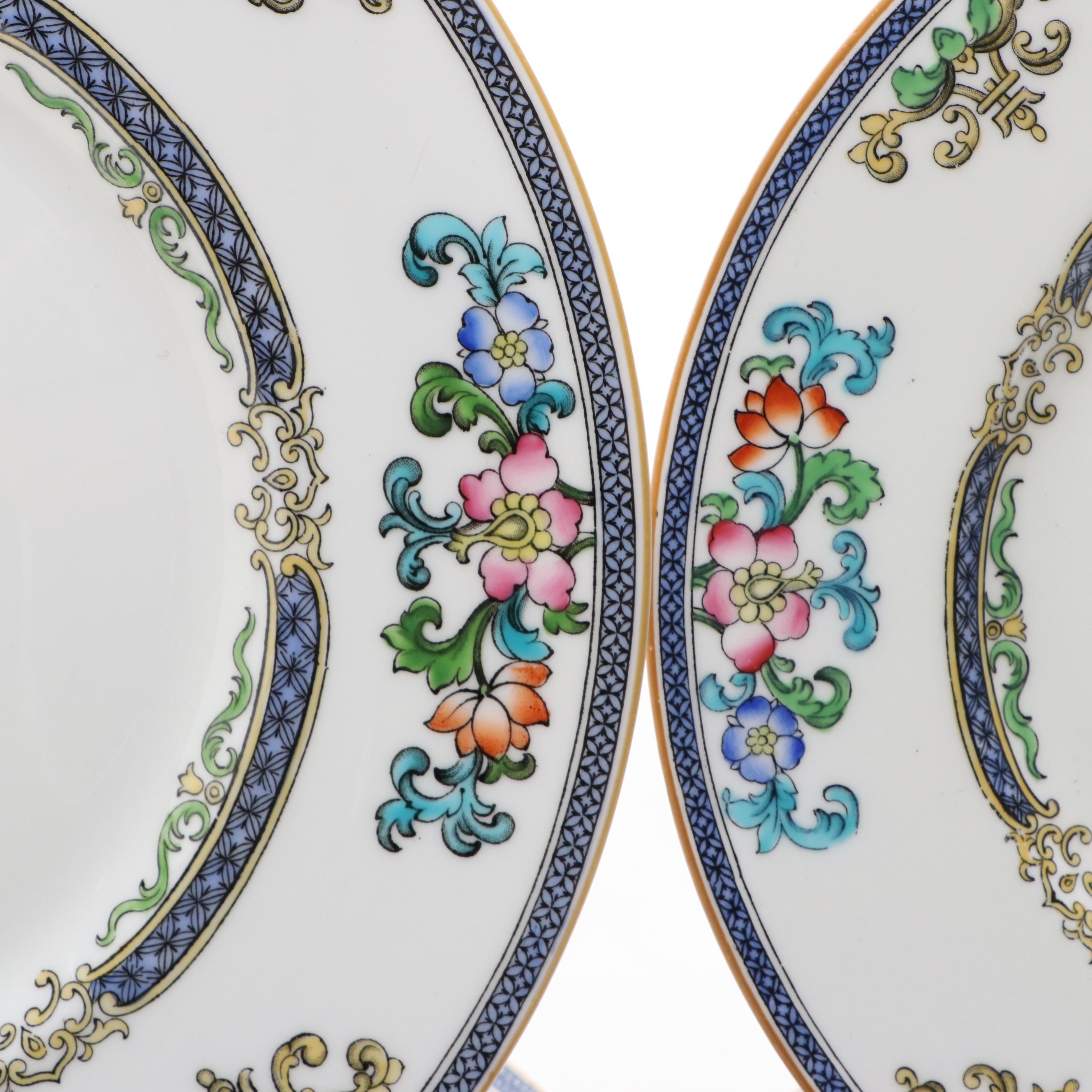 Minton Floral Motif Bone China Dinnerware