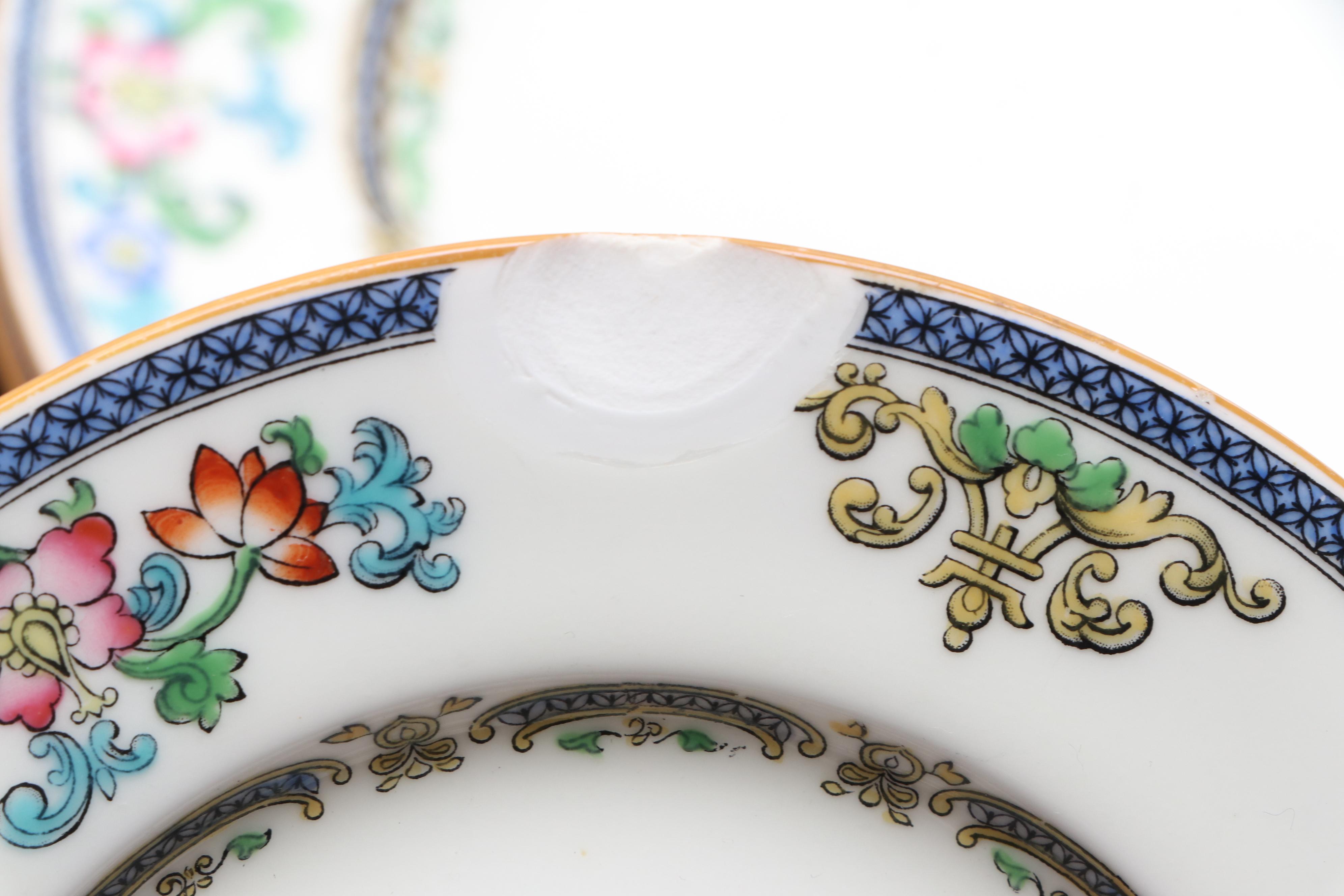 Minton Floral Motif Bone China Dinnerware