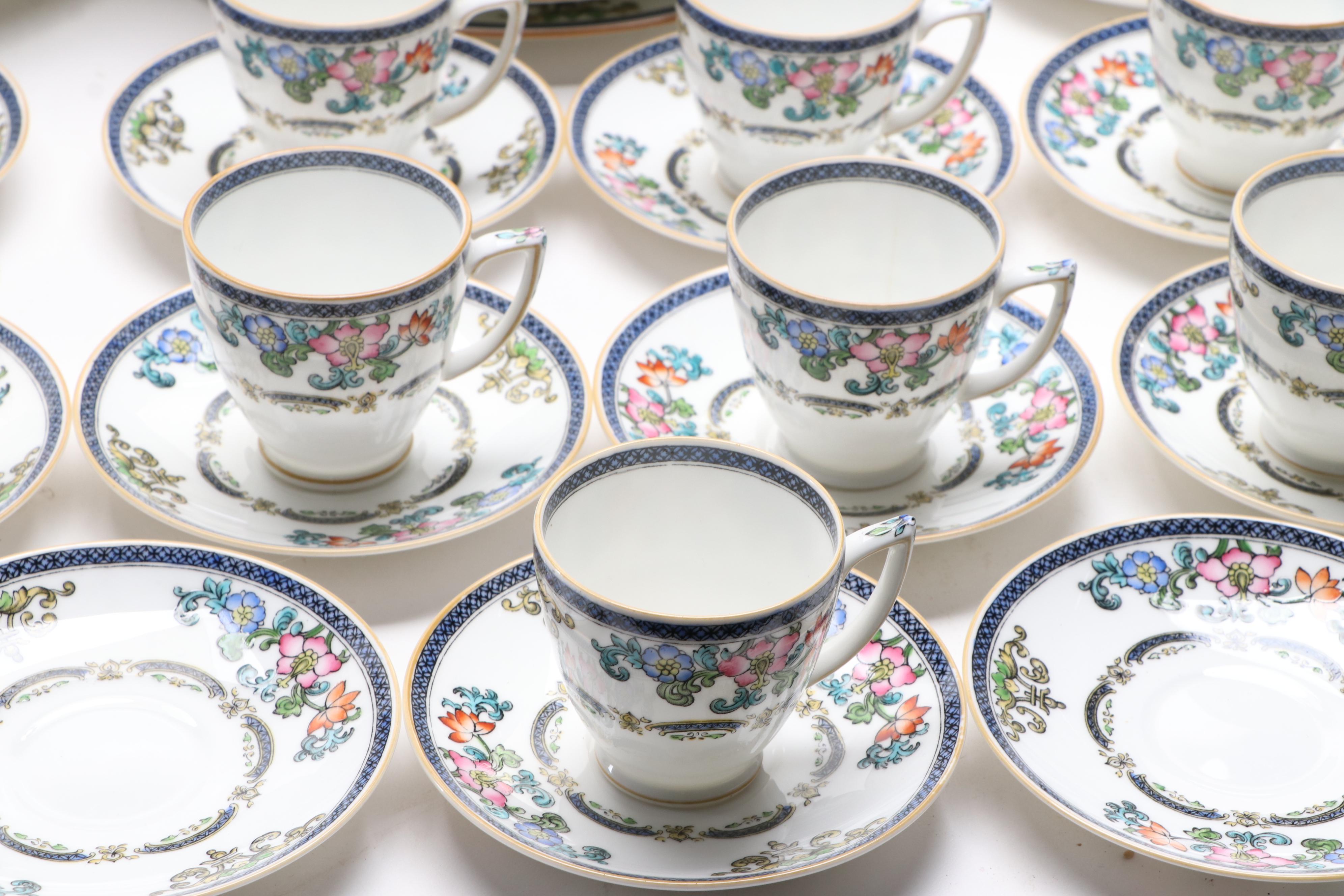 Minton Floral Motif Bone China Dinnerware