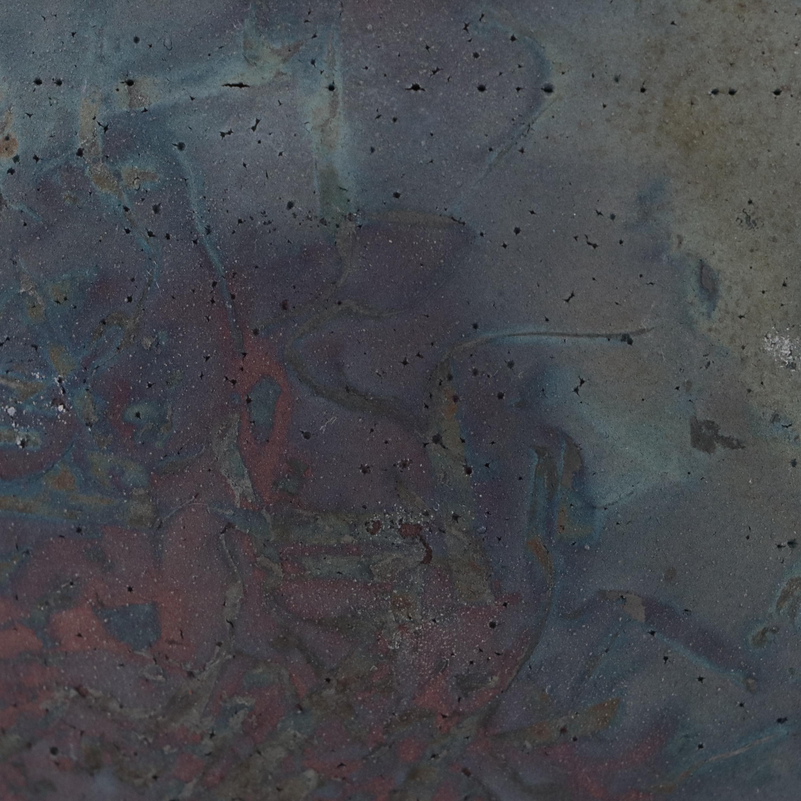 Raku Studio Pottery Vessel